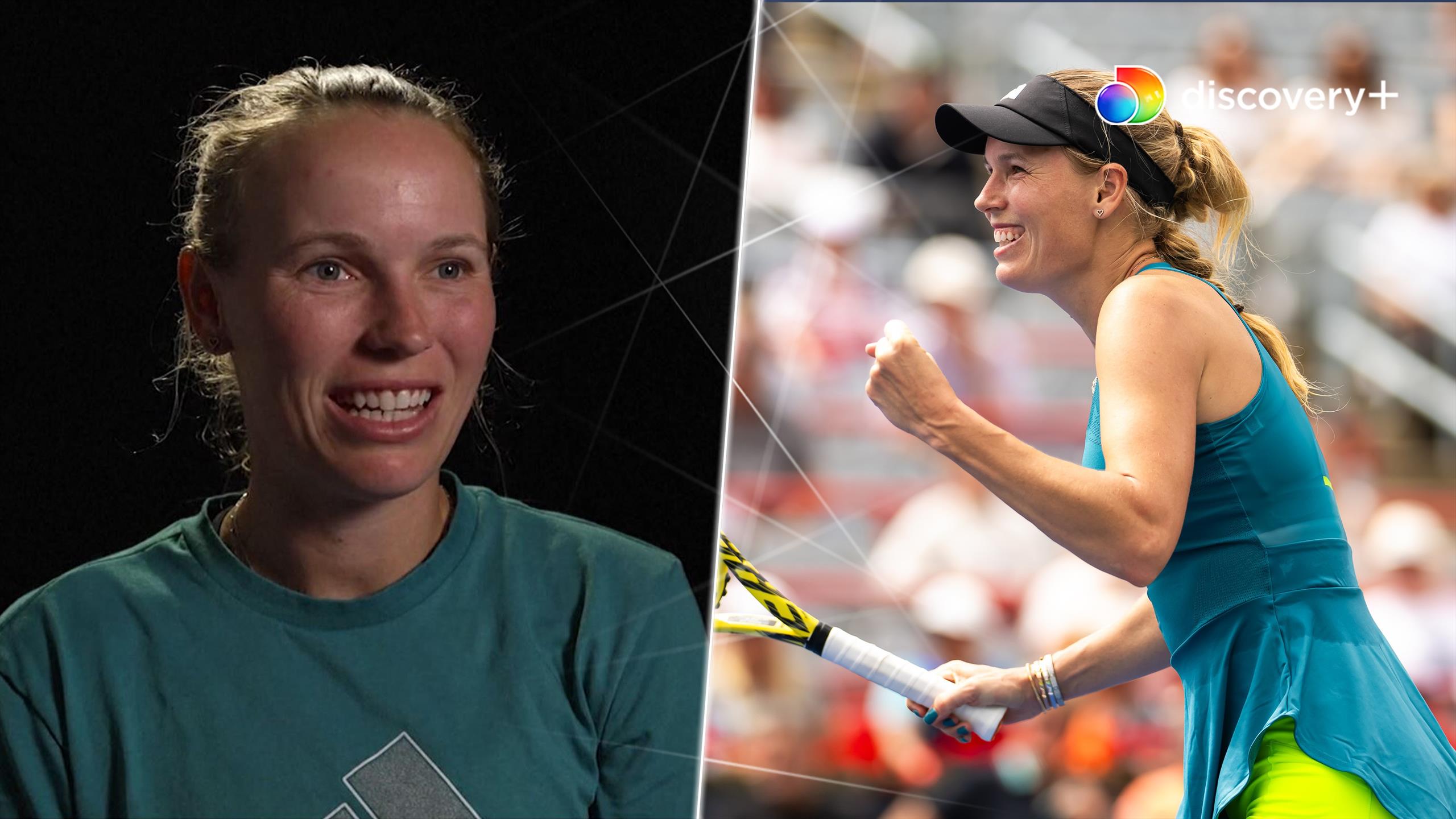 Caroline Wozniacki lettet over, at være tilbage med en sejr Det er