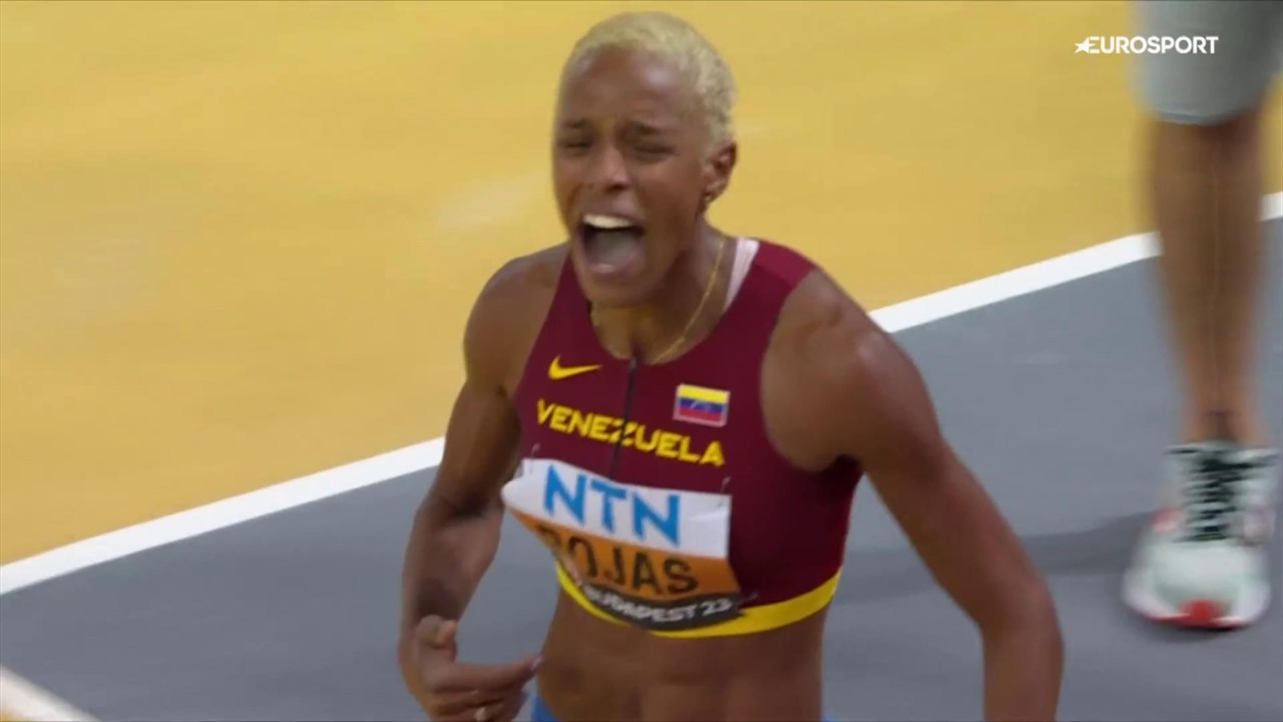 Yulimar Rojas eterna, ma col brivido vince l'oro nel salto triplo femminile all'ultimo