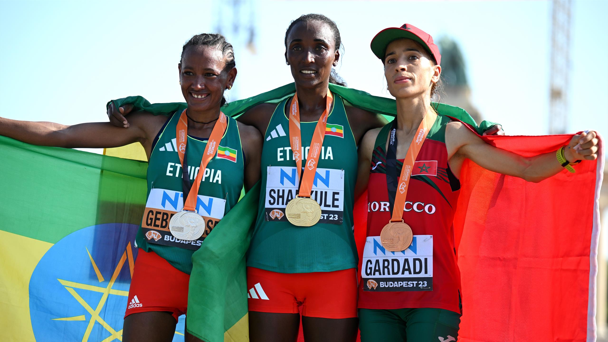 Mundiales atletismo 2023 Beriso Shankule lidera el doblete etíope en