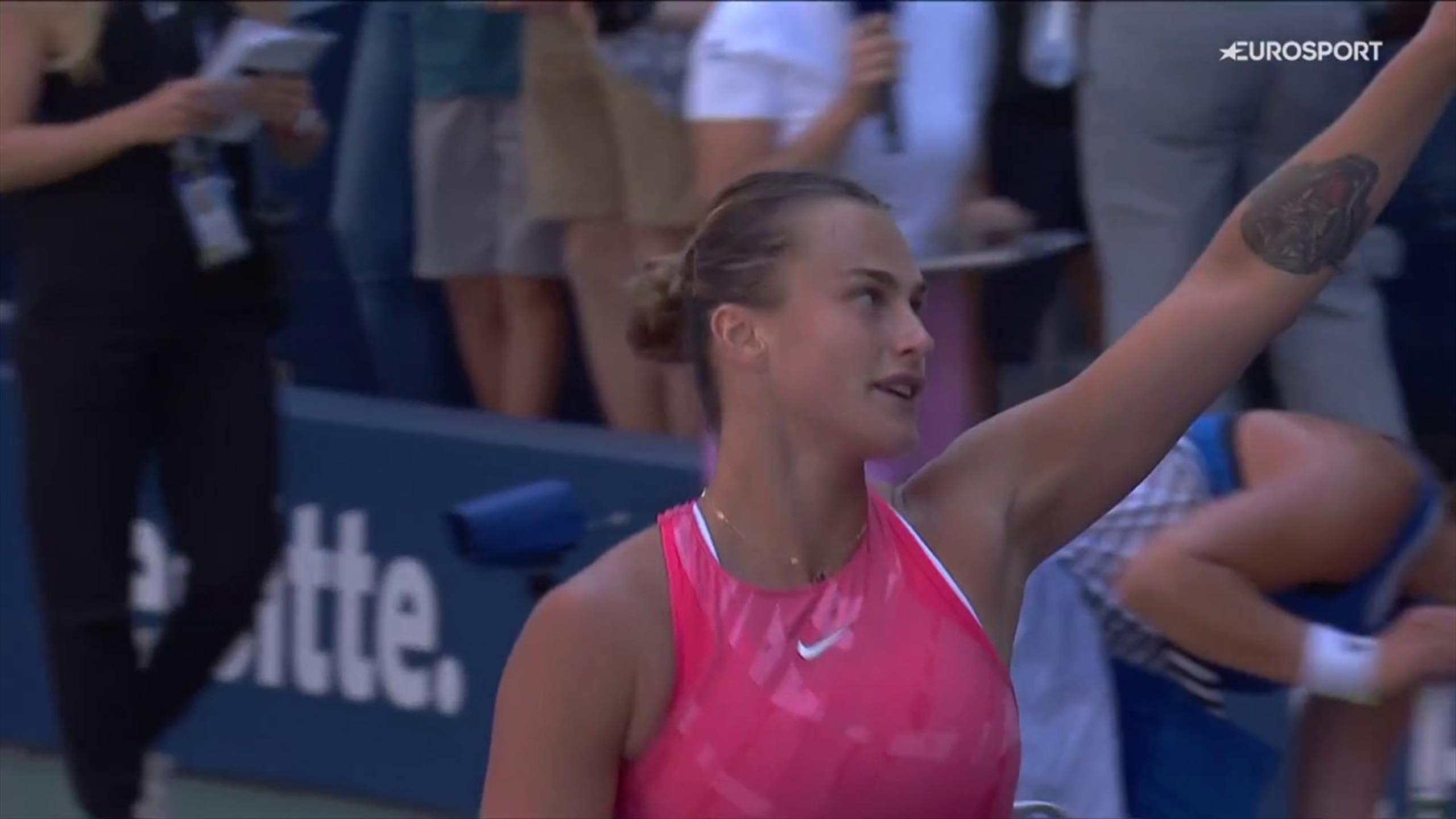 Sabalenka awansowała do 3. rundy US Open - Tenis wideo - Eurosport