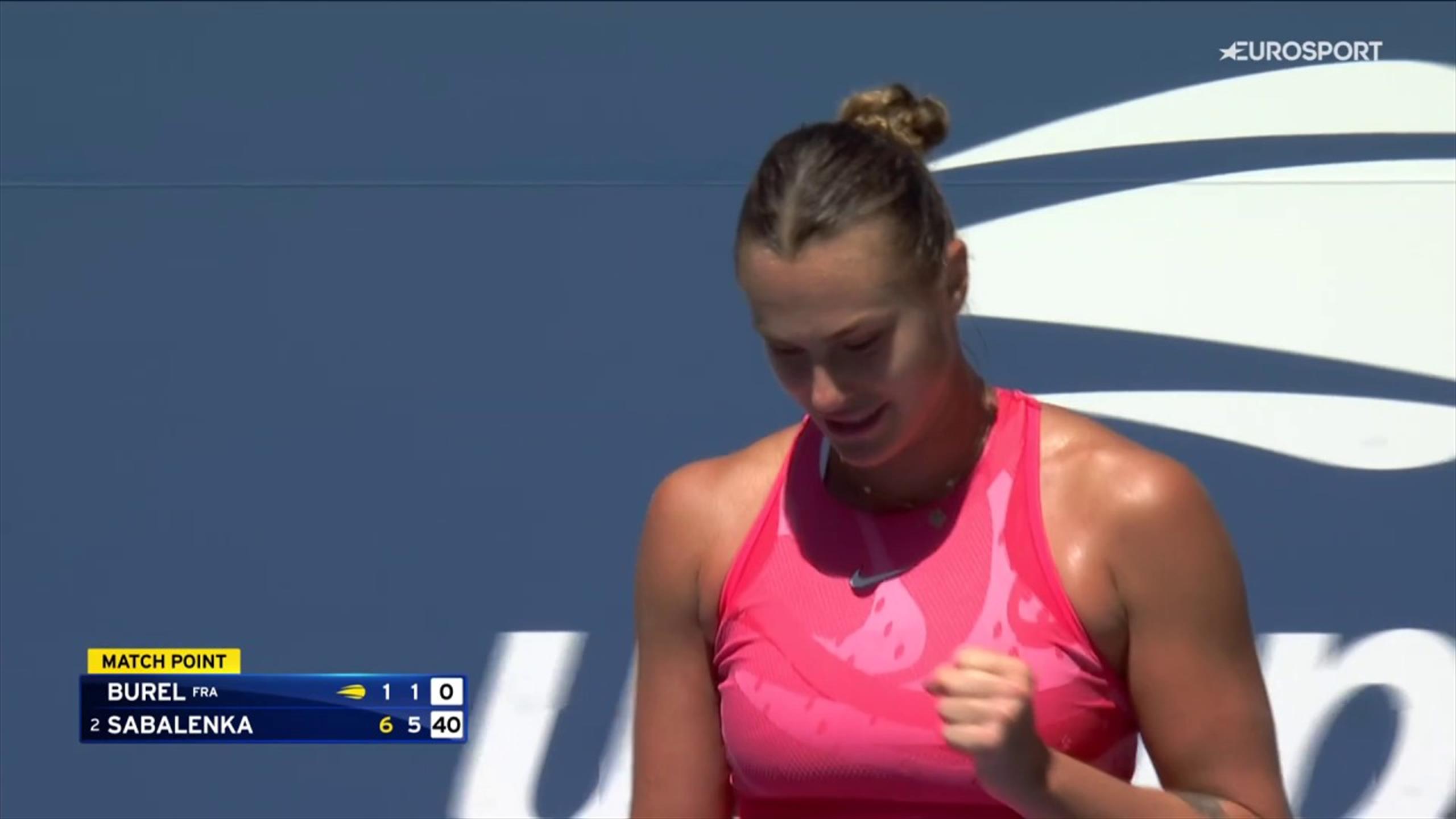 Sabalenka awansowała do 4. rundy US Open - Tenis wideo - Eurosport