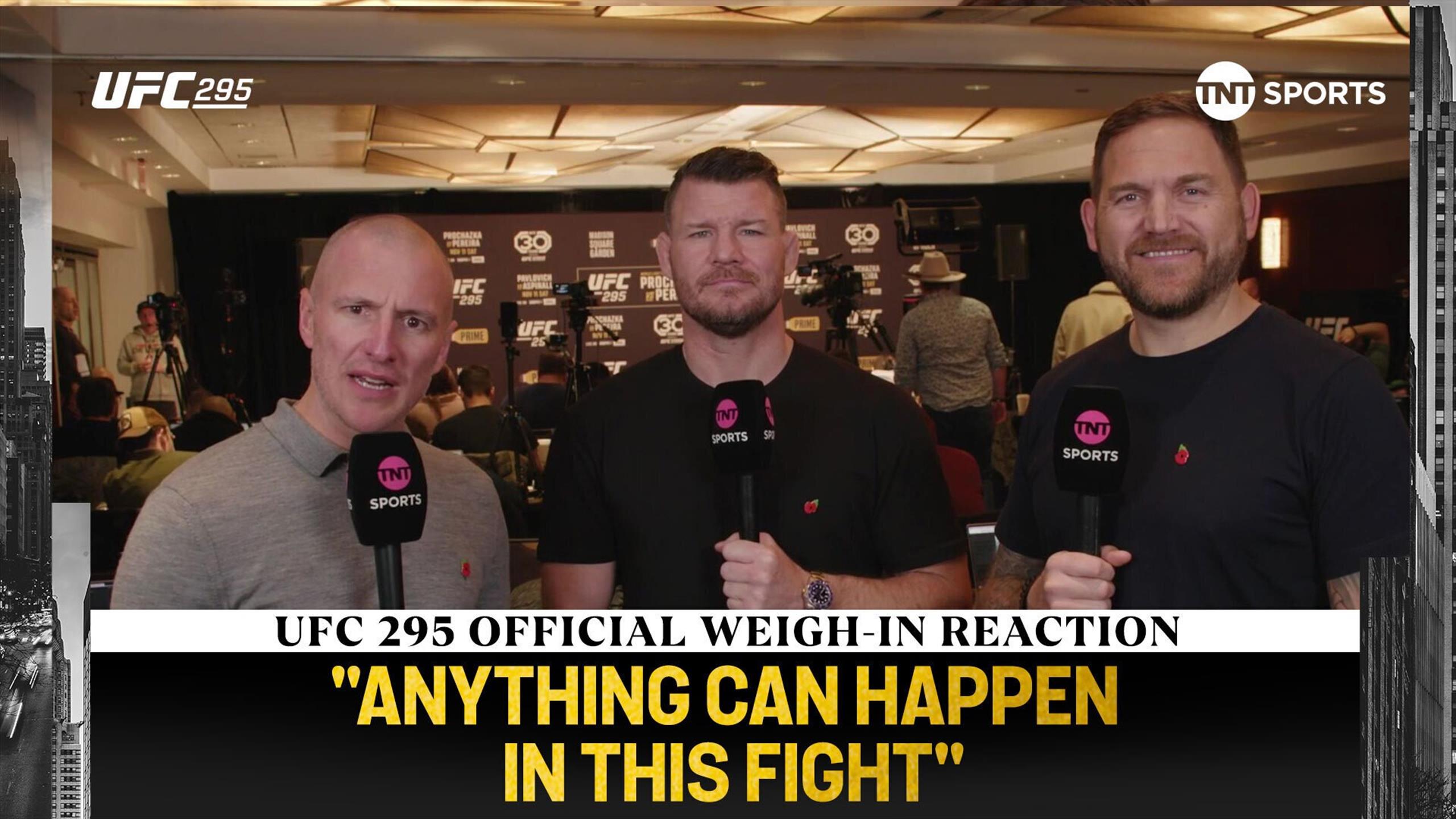 'Anything can happen' TNT Sports experts look ahead to UFC 295 after