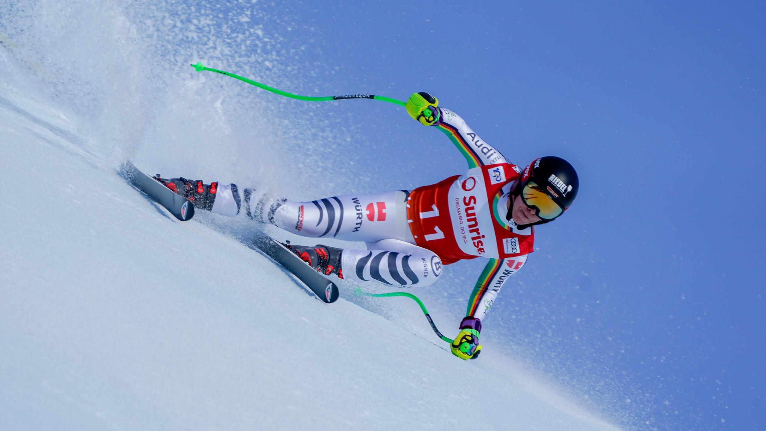 So lief der SuperG der Frauen in Crans Montana Vénier gelingt Überraschungssieg, Weidle fährt