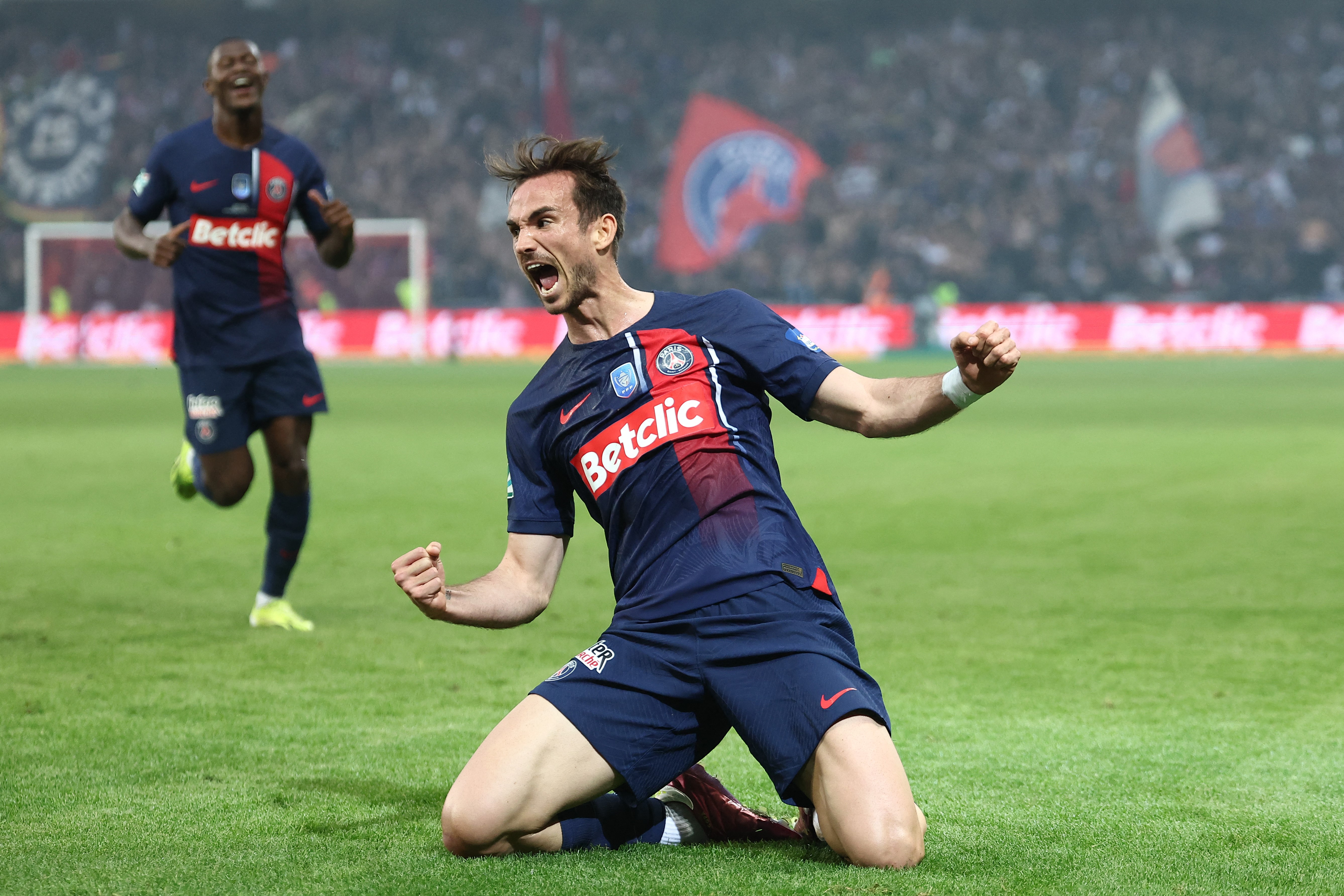Fanion Finale Coupe De France 2024 Lyon - Paris PSG (1-2) - Supporters Football