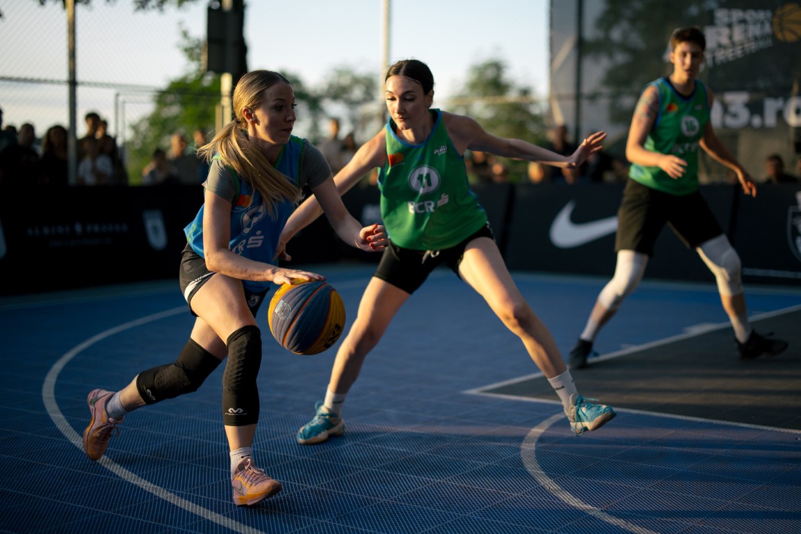 Distracție pe teren și în afara lui la BCR Sport Arena Streetball Brașov