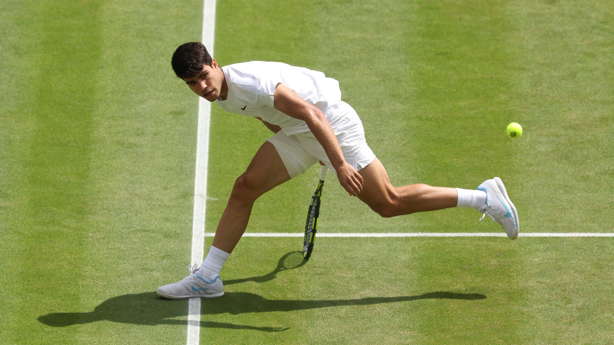 Wimbledon 2024 so lief das Finale Carlos Alcaraz demontiert Novak