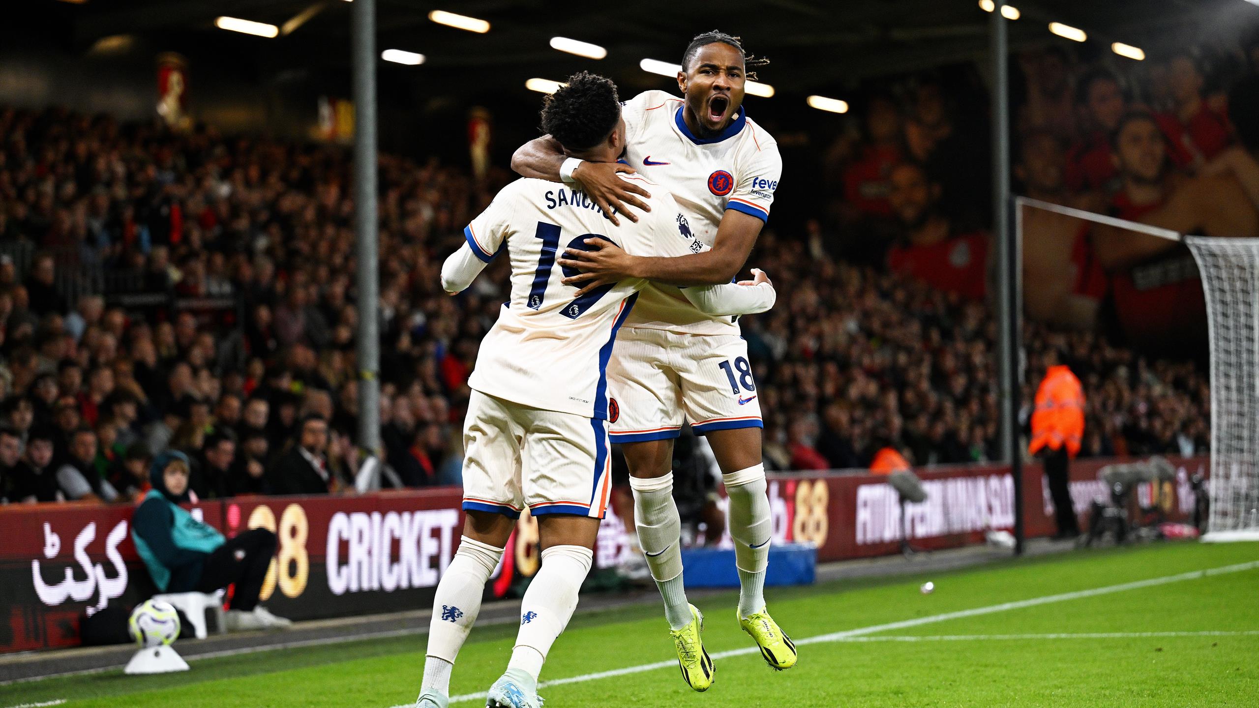 Bournemouth 0-1 Chelsea: Christopher Nkunku scores late winner after Robert Sanchez penalty save in Premier League - TNT Sports