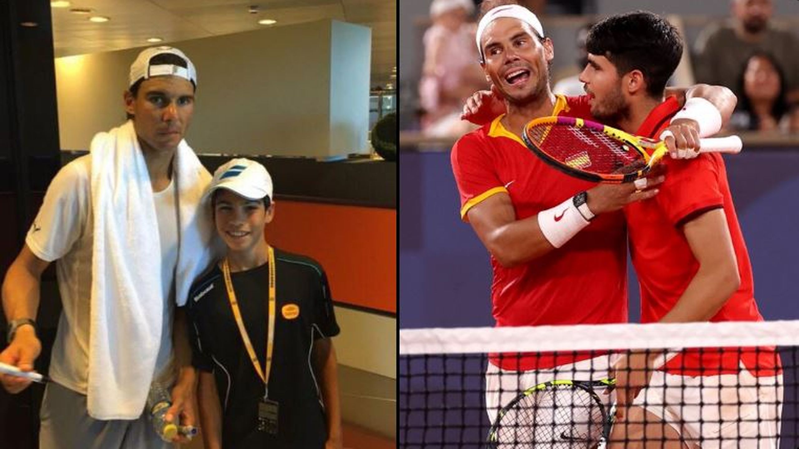 Más emocionante y respetuoso, imposible: El mensaje de Alcaraz a Nadal con fotón incluido por su retirada - Eurosport