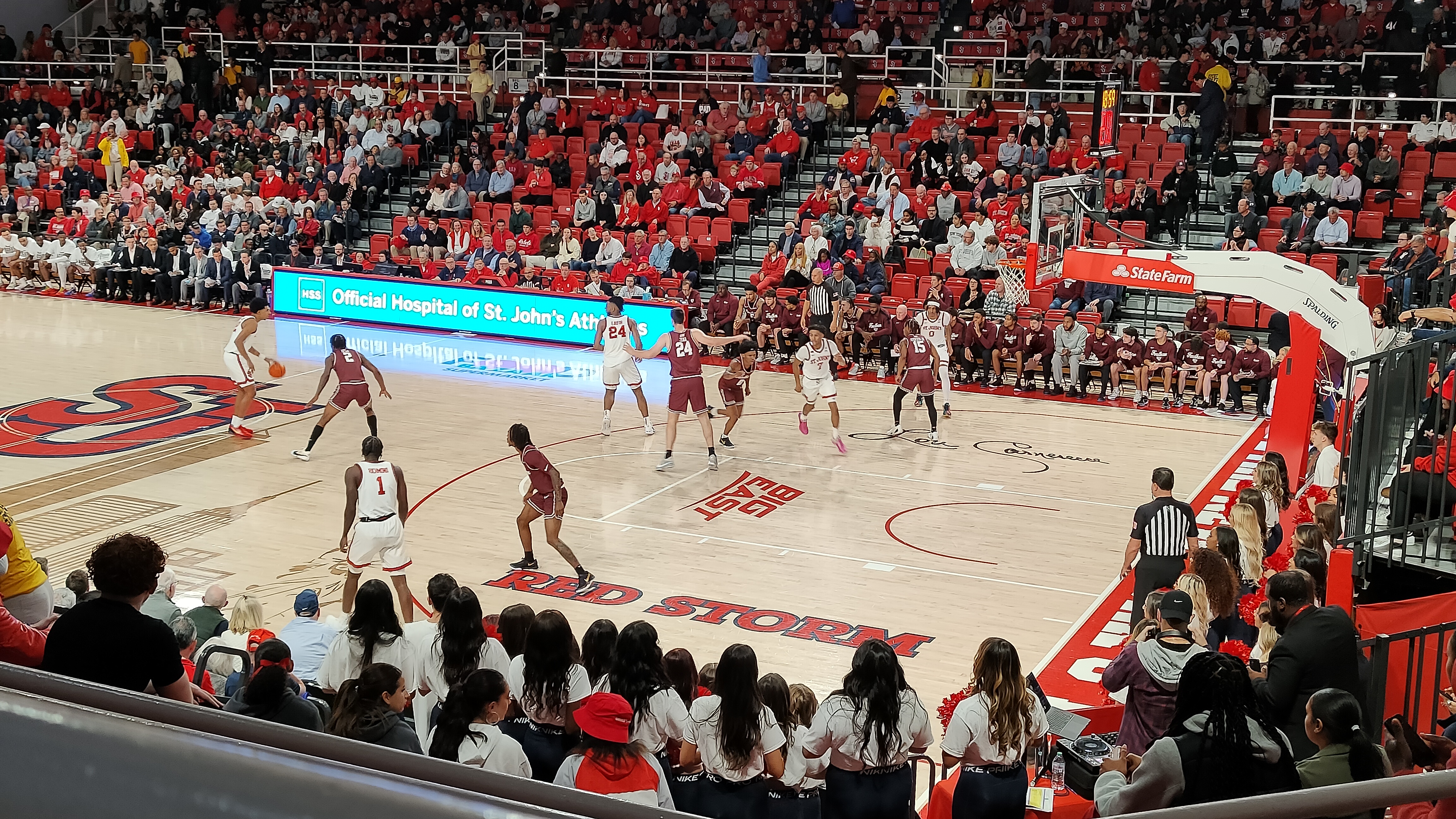 La gara NCAA tra St. John's e Fordham