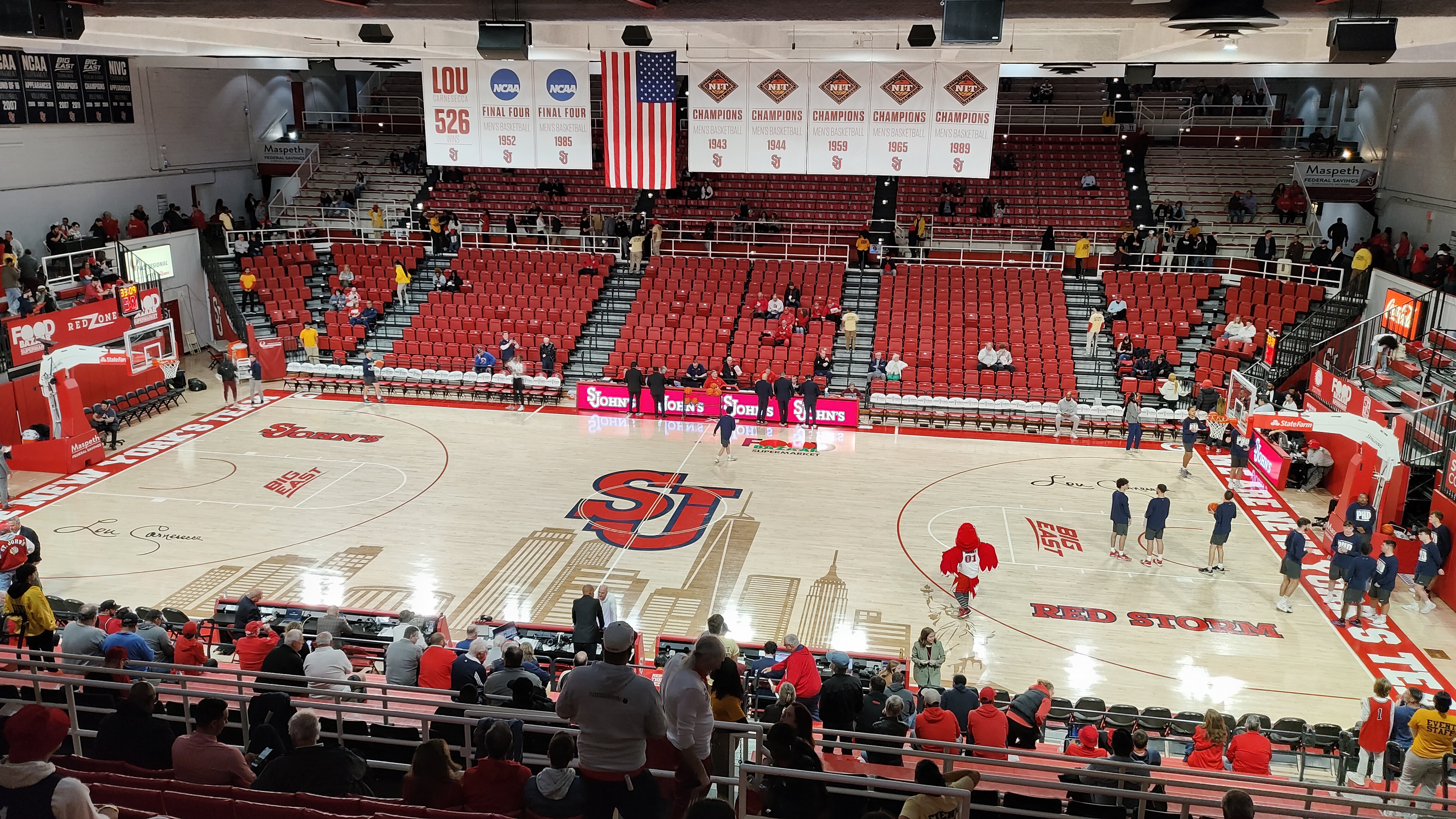 La Lou Carnesecca Arena, campo di St. John's
