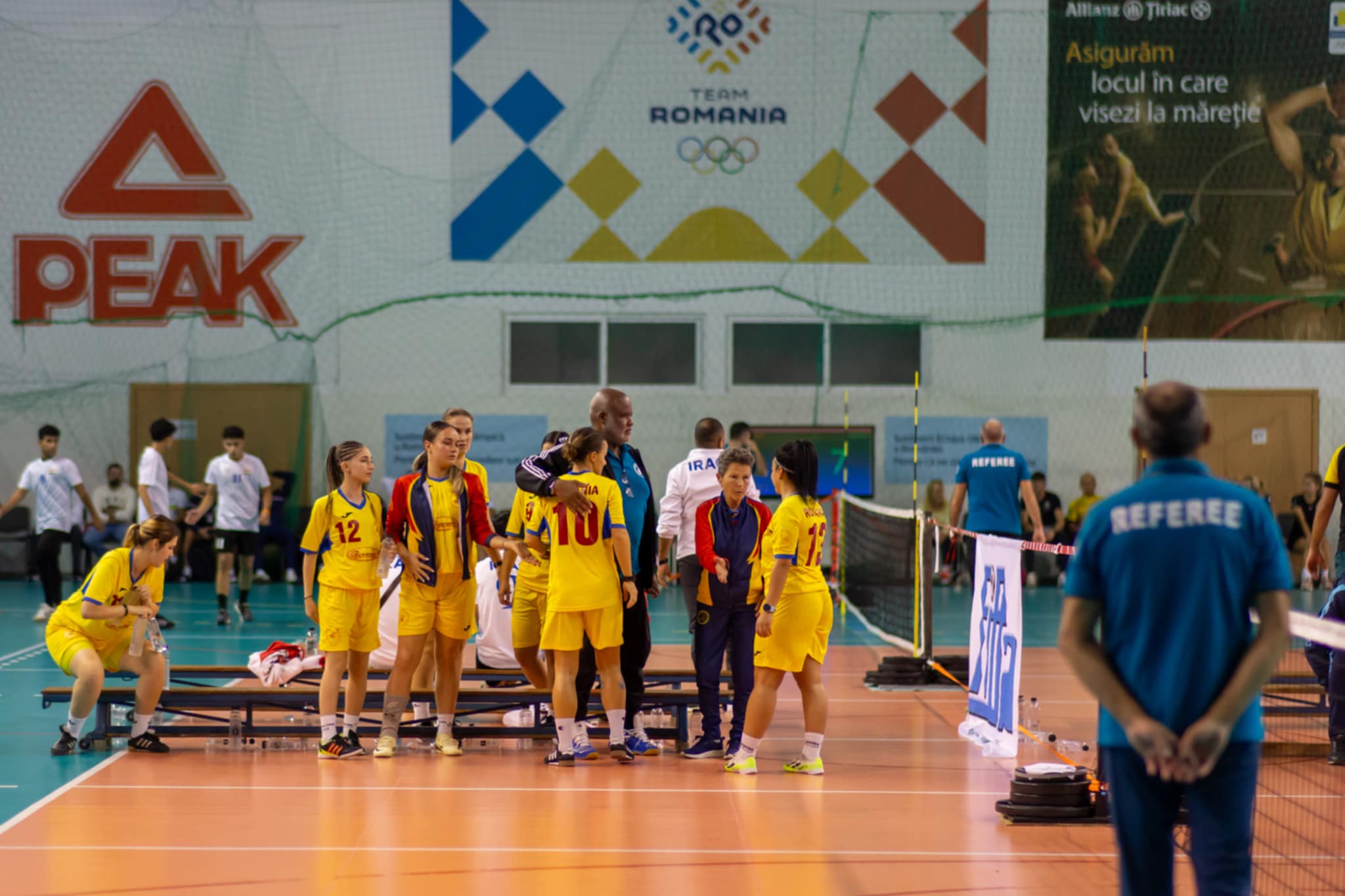 Lotul României la Campionatul Mondial de fotbal-tenis. Foto: Raluca Savulescu.