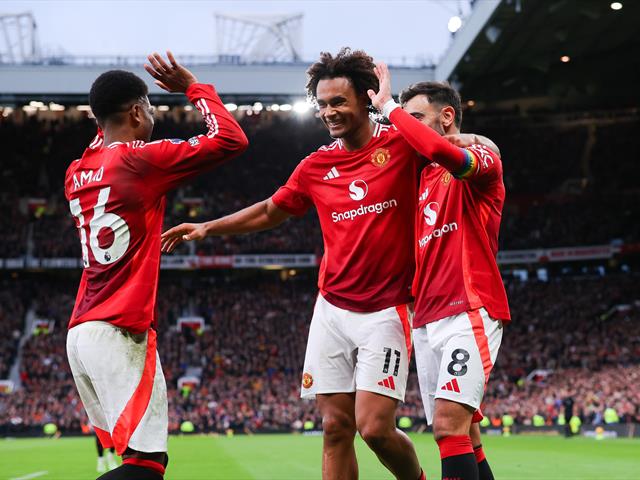 Manchester United 4-0 Everton: Marcus Rashford, Joshua