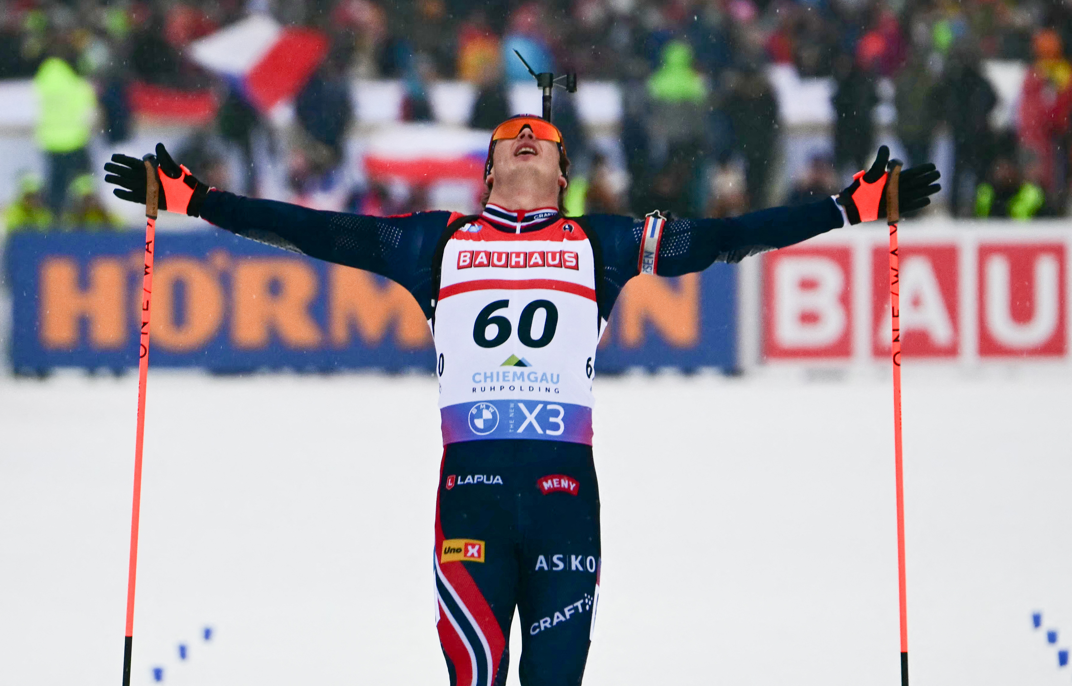 Sörum gewann im Januar 2025 in Ruhpolding