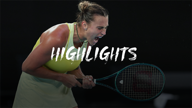 A címvédő és világelső sorozatban harmadszor is bejutott az Australian Open döntőjébe