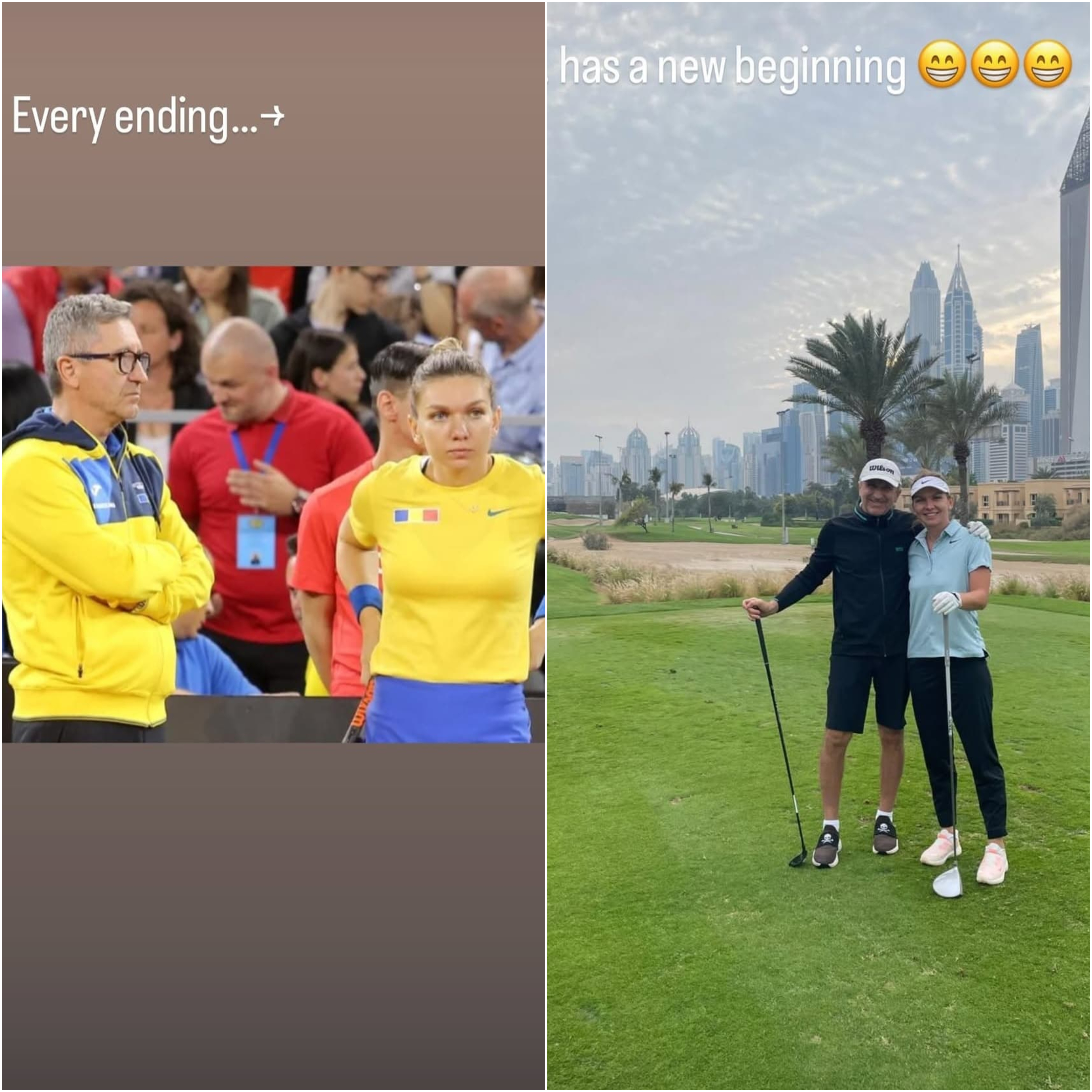 Simona Halep & Florin Segărceanu