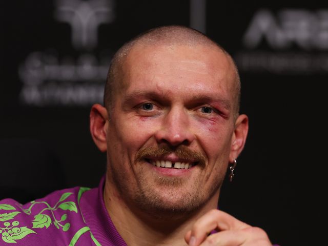 Image for Heavyweight champion Oleksandr Usyk names surprising rival as 'first option' for next fight - 'It's interesting'