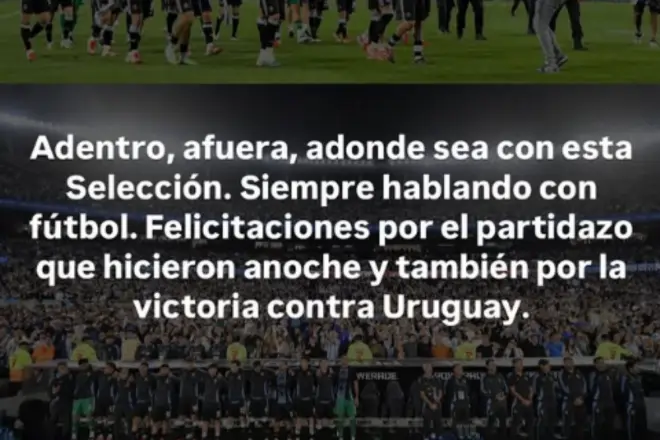 El mensaje de Leo Messi en su cuenta de Instragram con dardo dirigido a Raphinha.
