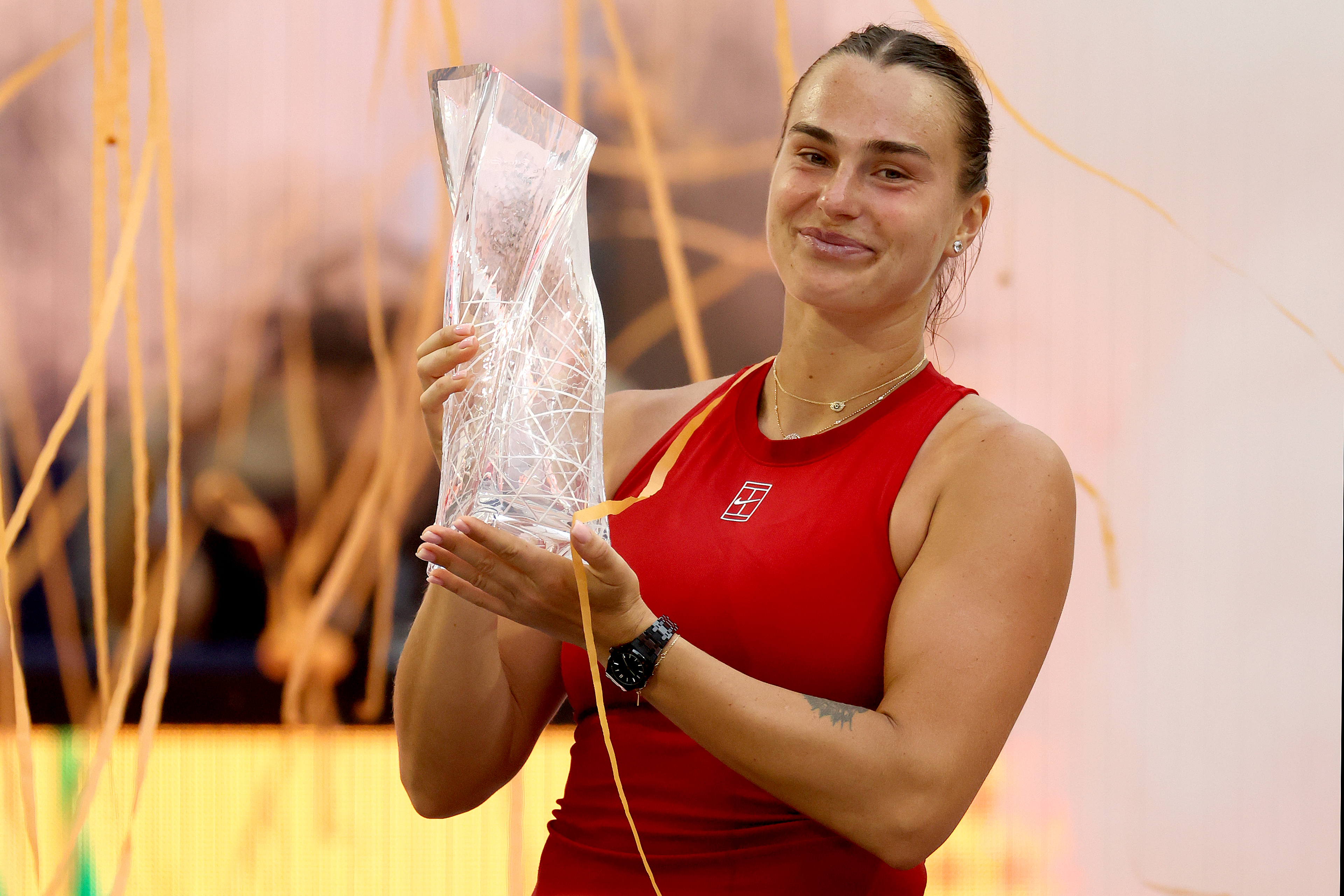 Aryna Sabalenka triumphierte beim WTA-Masters in Miami.