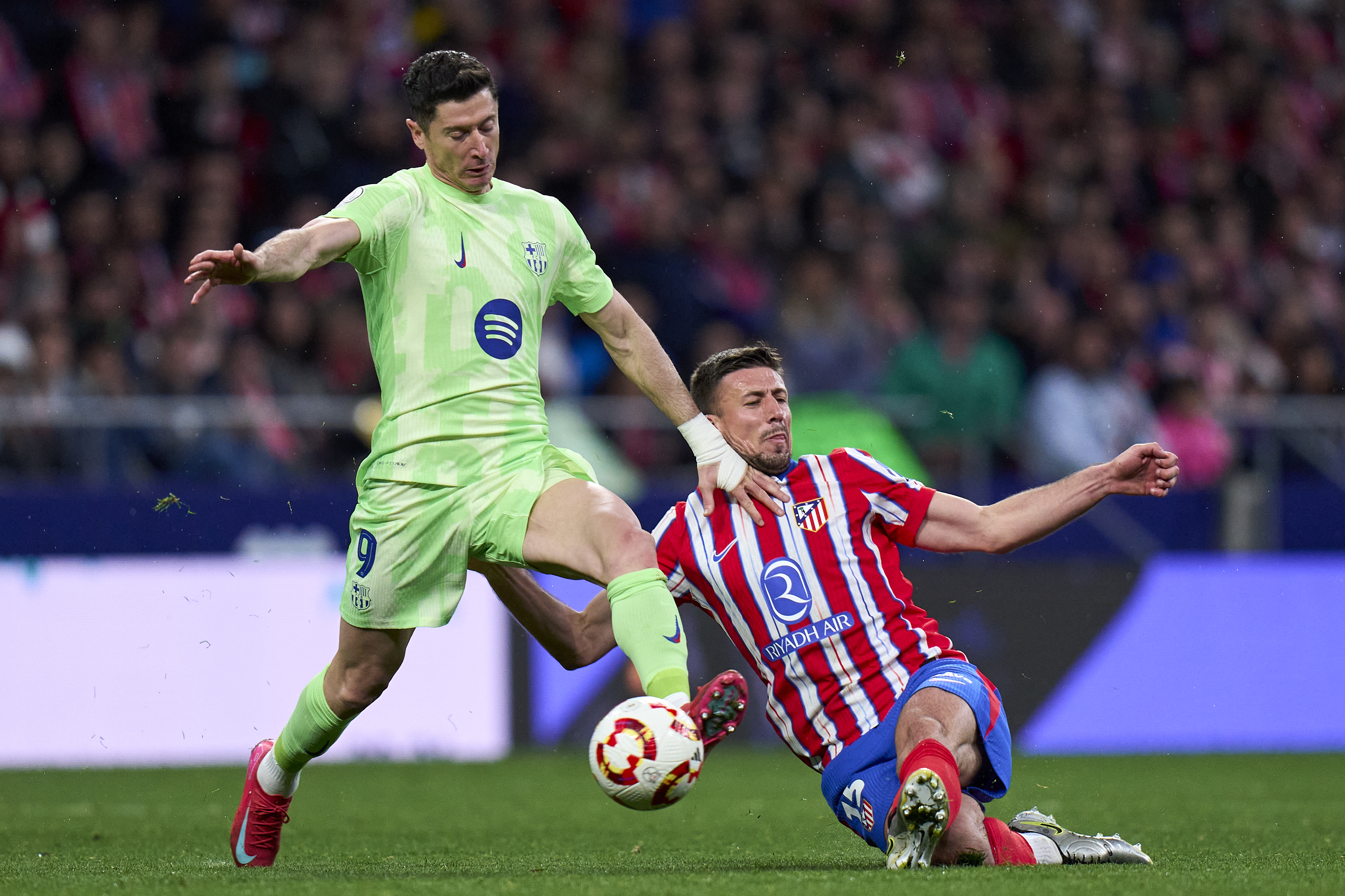 W rewanżu półfinału Pucharu Króla Robert Lewandowski wszedł na ostatni kwadrans