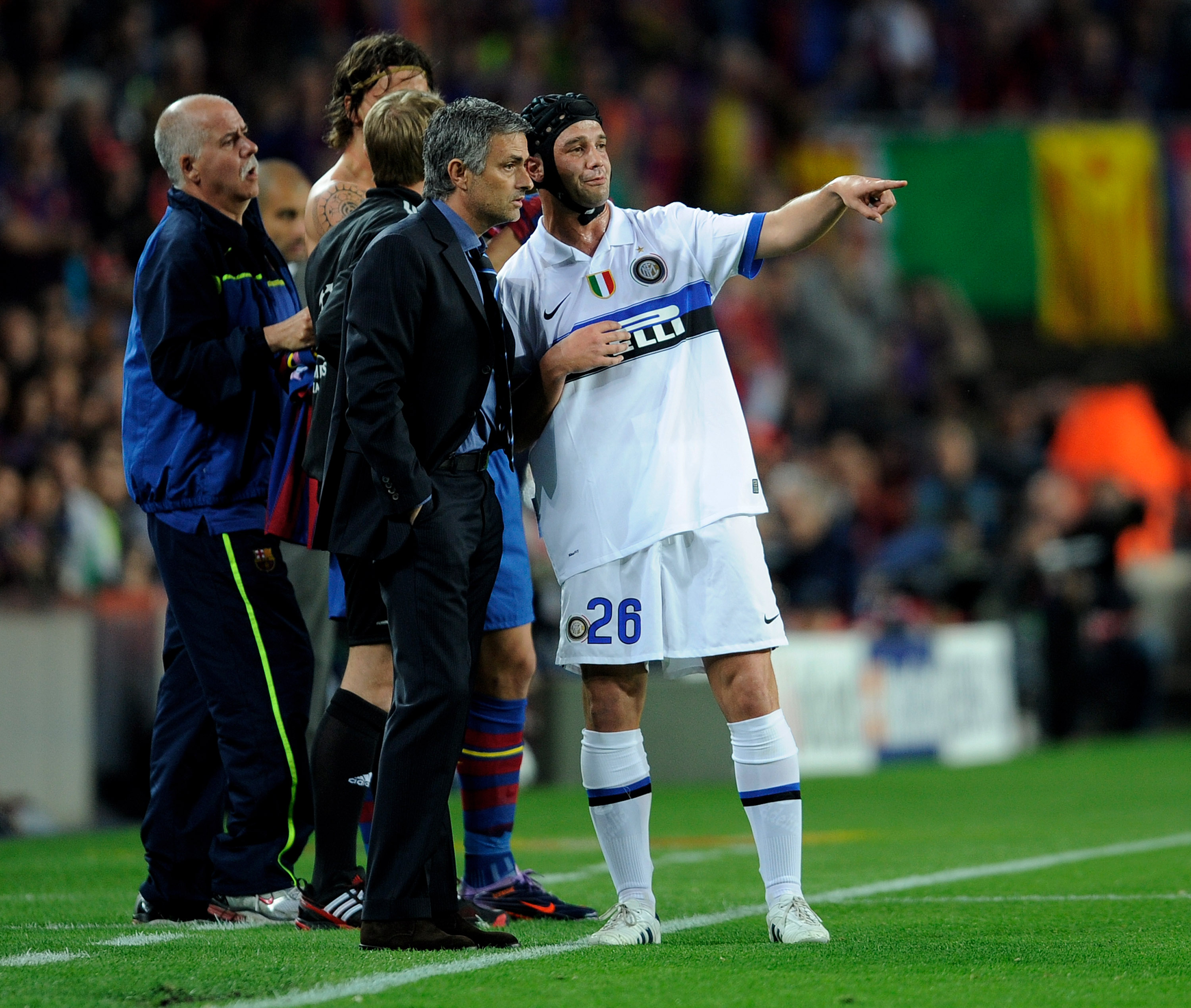 Chivu a fost om de bază în dubla cu Barcelona din semifinala UCL 2010
