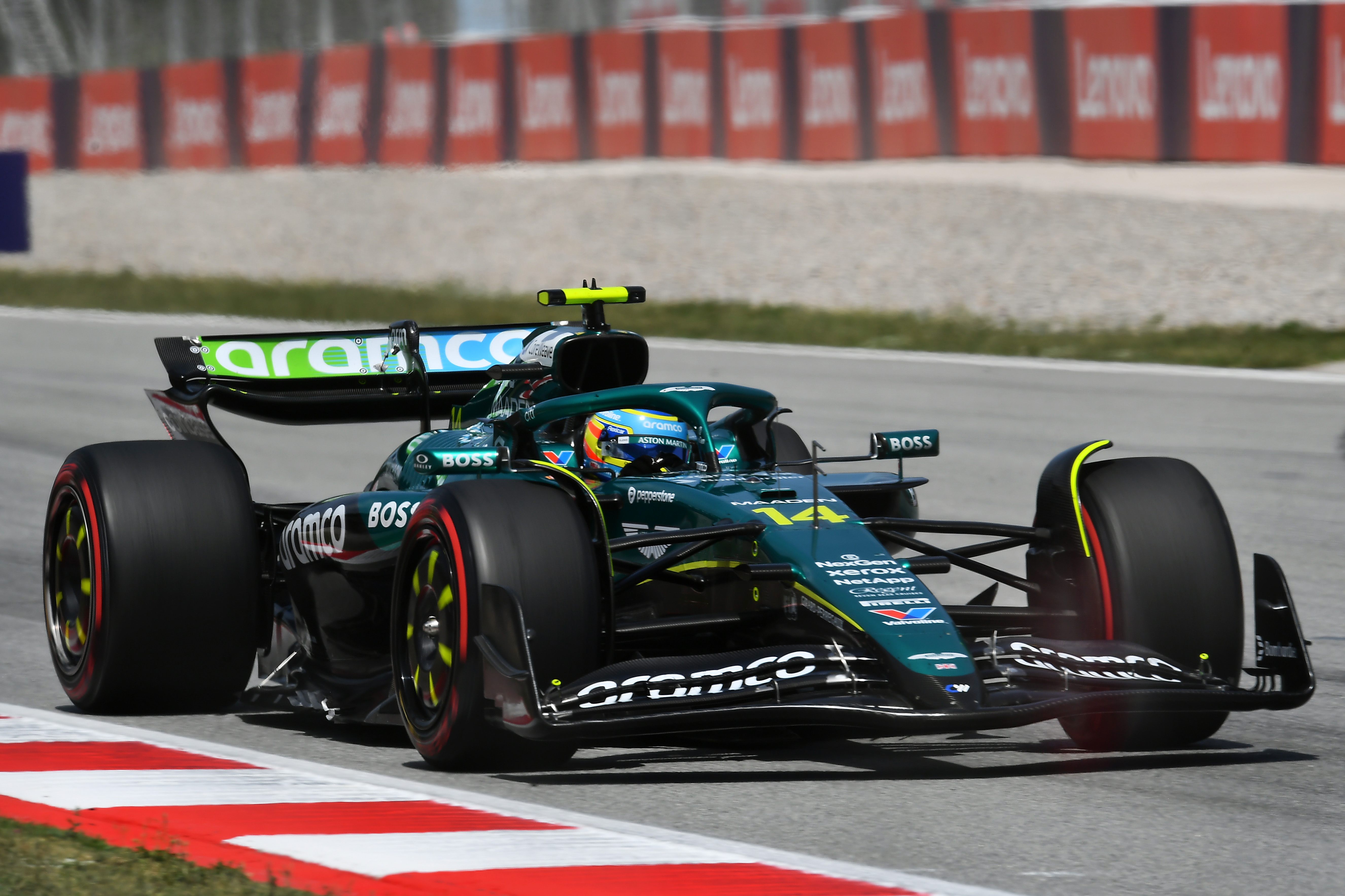 Fernando Alonso en el GP de España