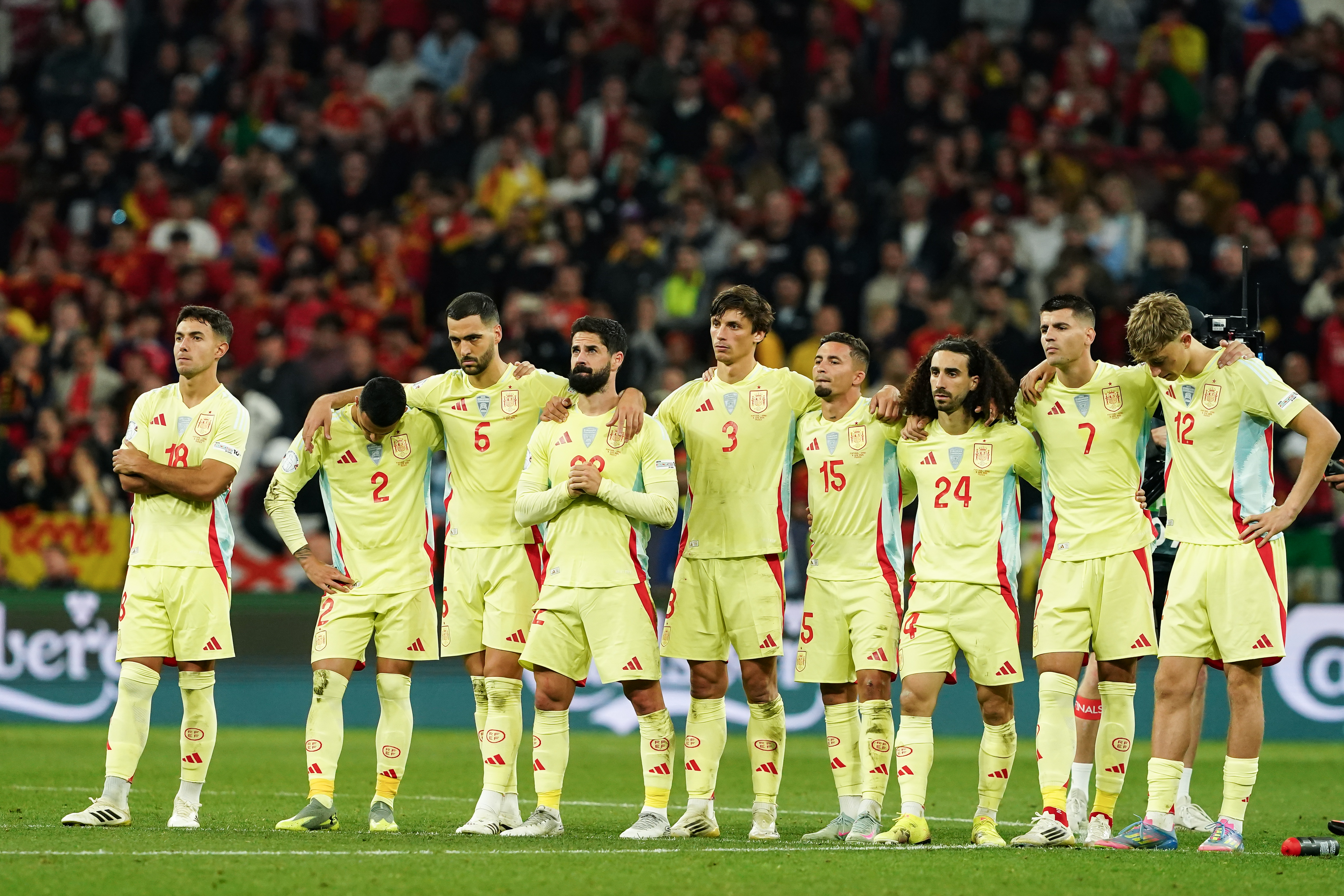 Spanien stand nach 2024 wieder in einem europäischen Finale.