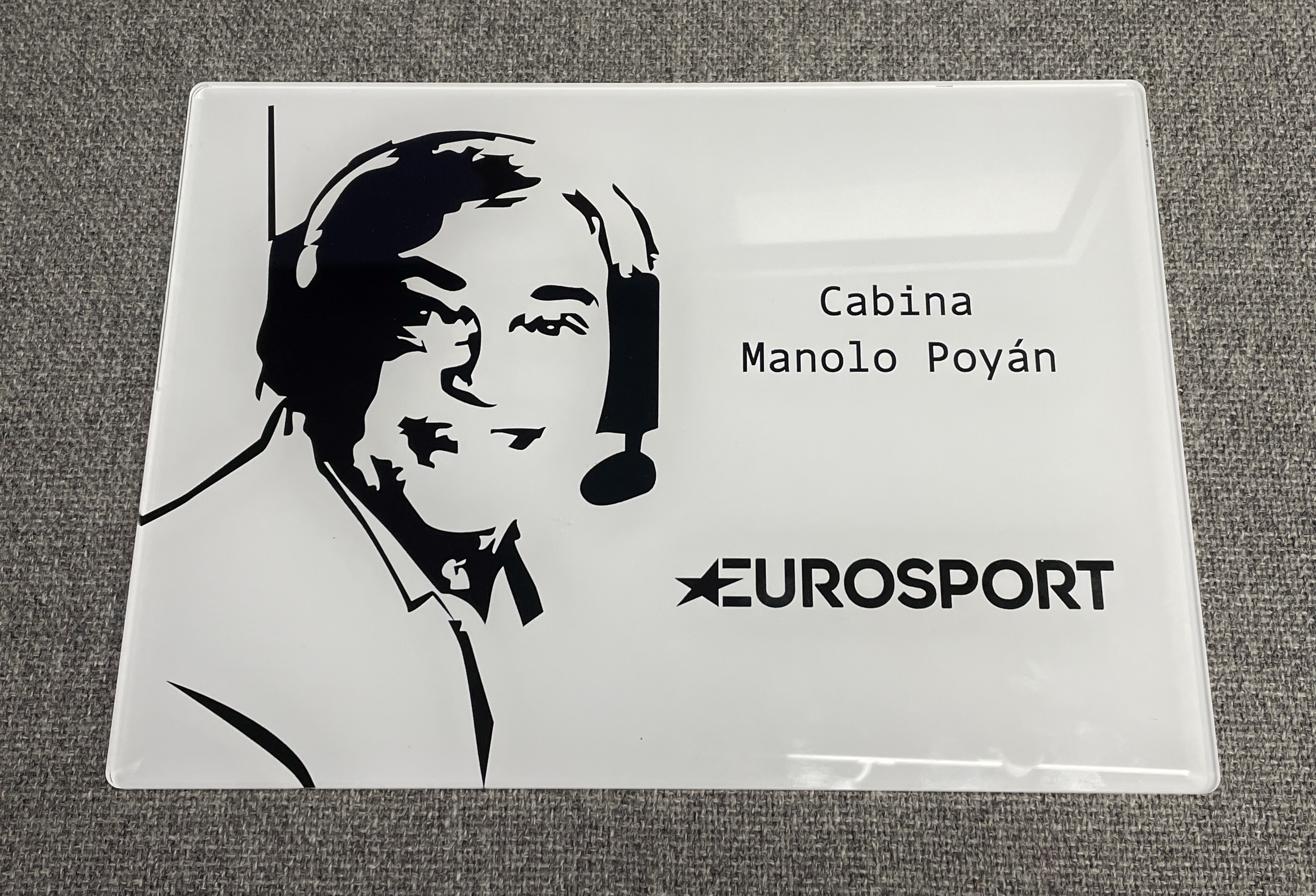 Manolo Poyán tendrá cabina propia en Eurosport, la que siempre será su casa