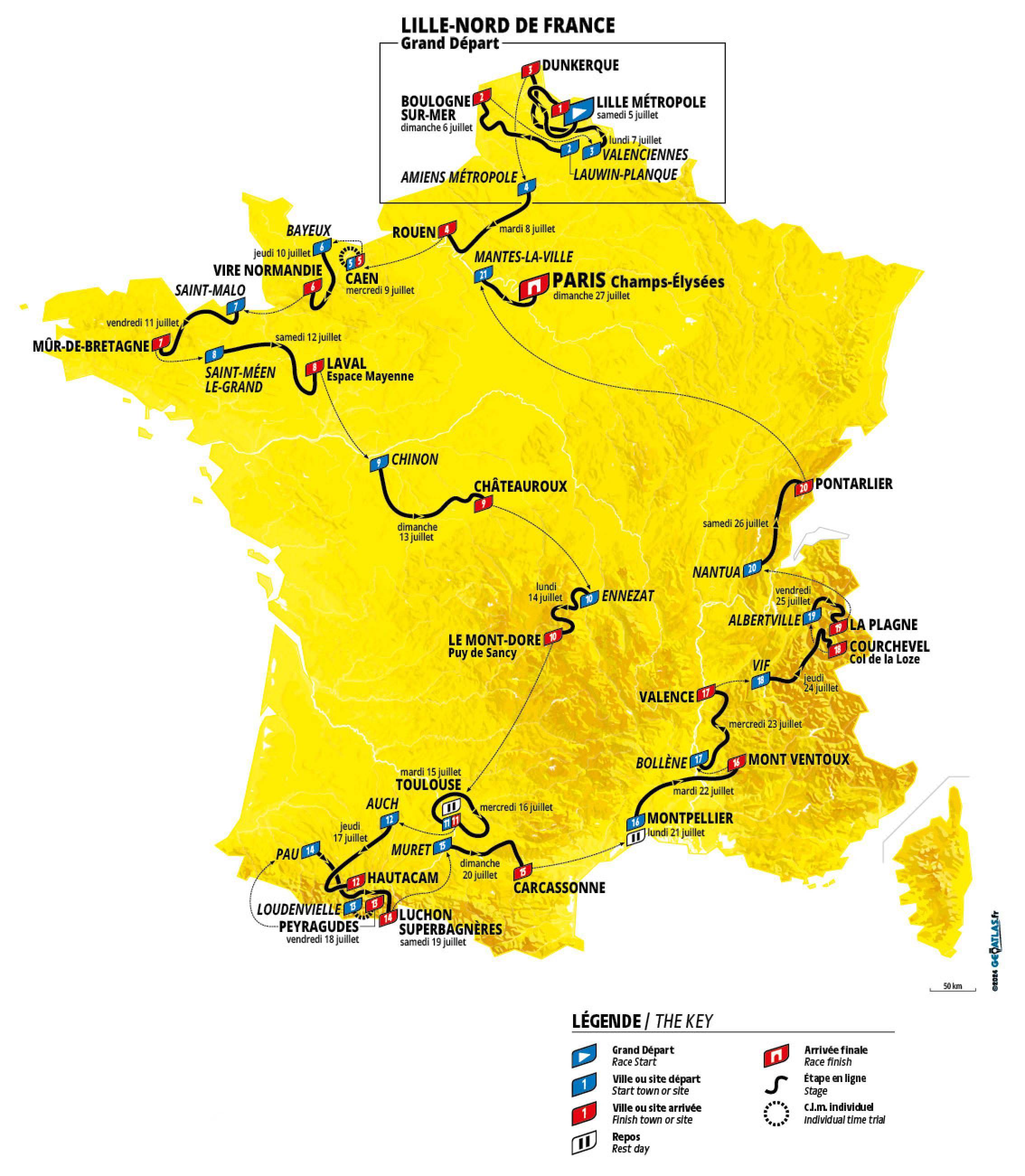 A 2025-ös Tour.