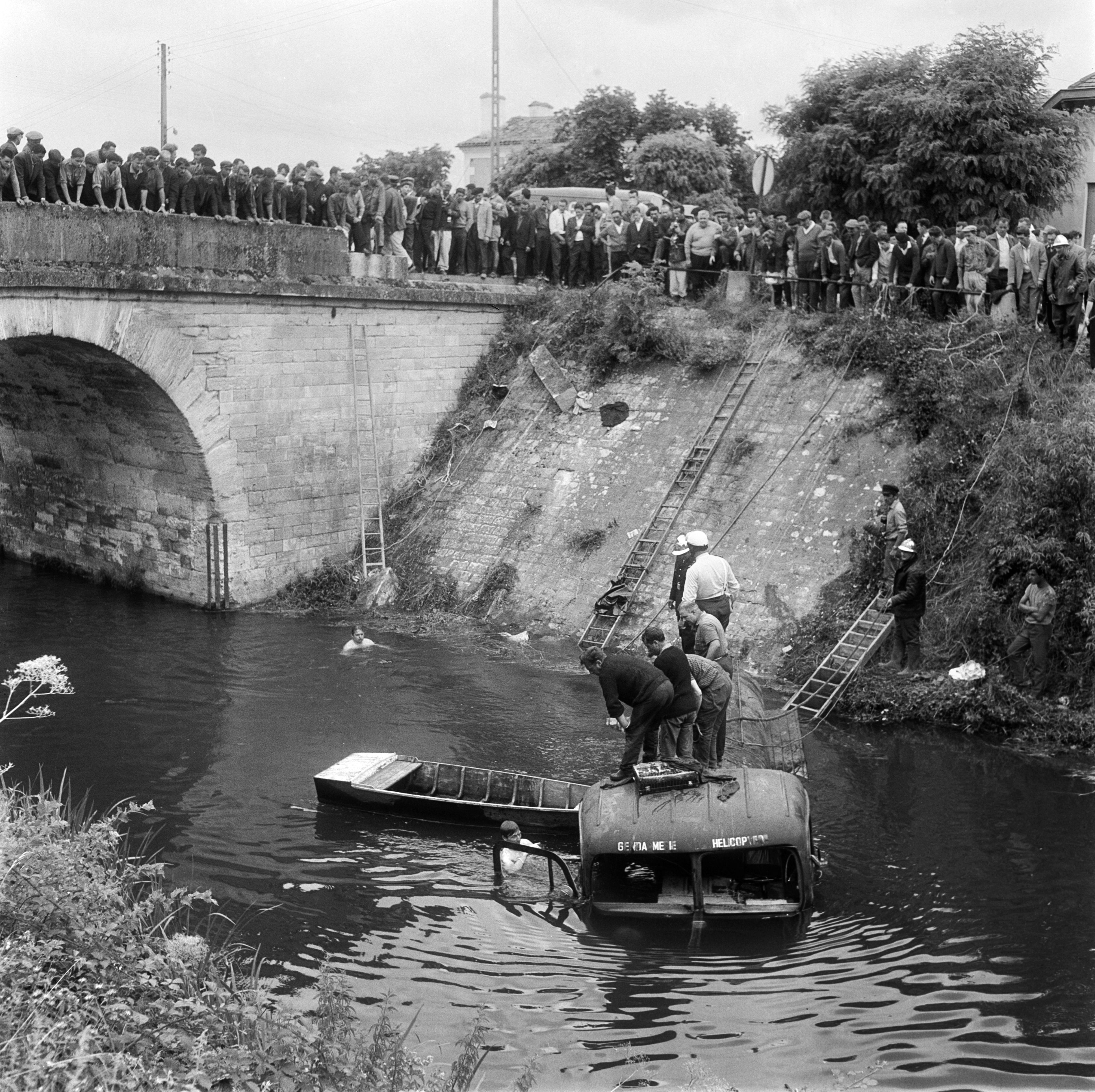 Drama bei der Tour de France 1964 in Port de Couze