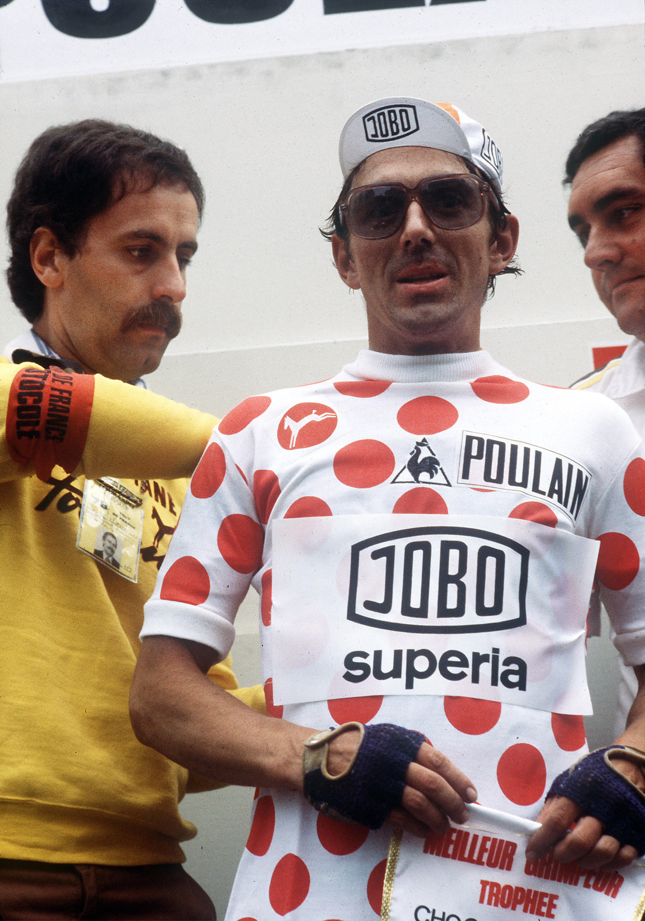 Mariano Martinez im Bergtrikot bei der Tour de France 1978