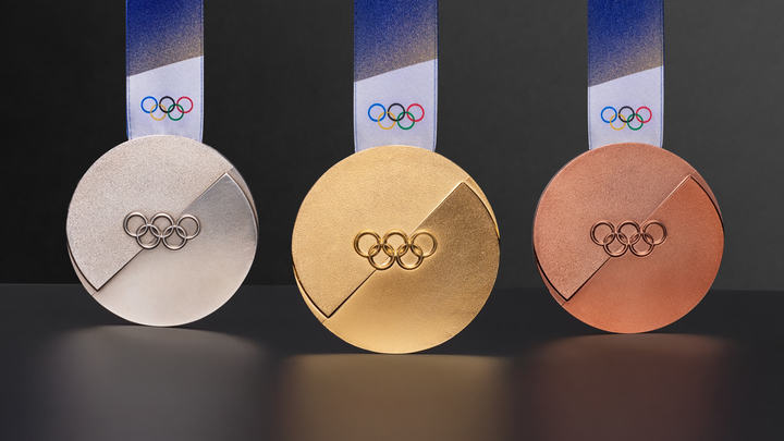 Las medallas de los Juegos Olímpicos de Invierno de Milán-Cortina 2026 (COI)
