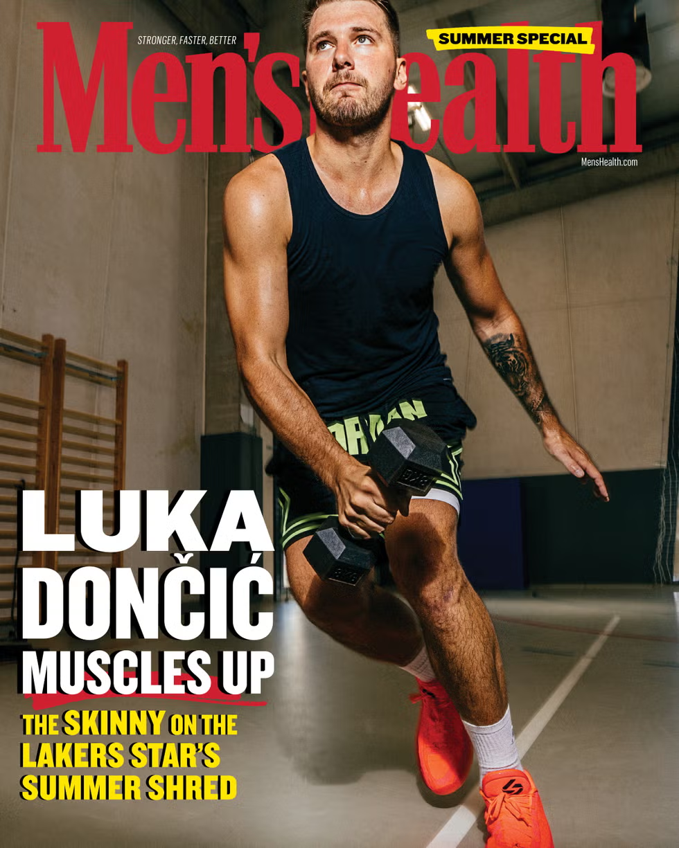 Luka Doncic sulla copertina di Men's Health America