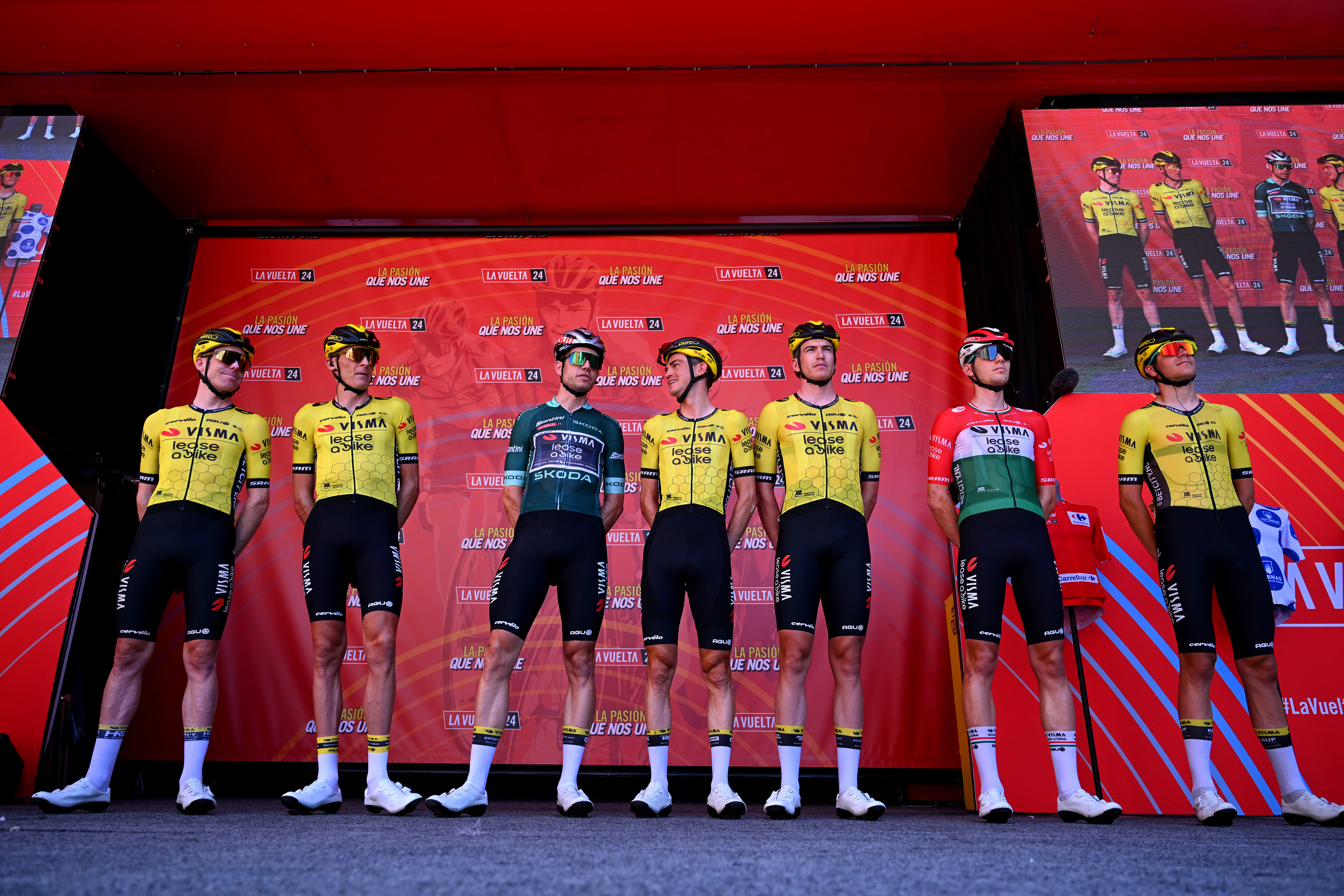 A Visma és Valter Attila a tavalyi Vueltán.