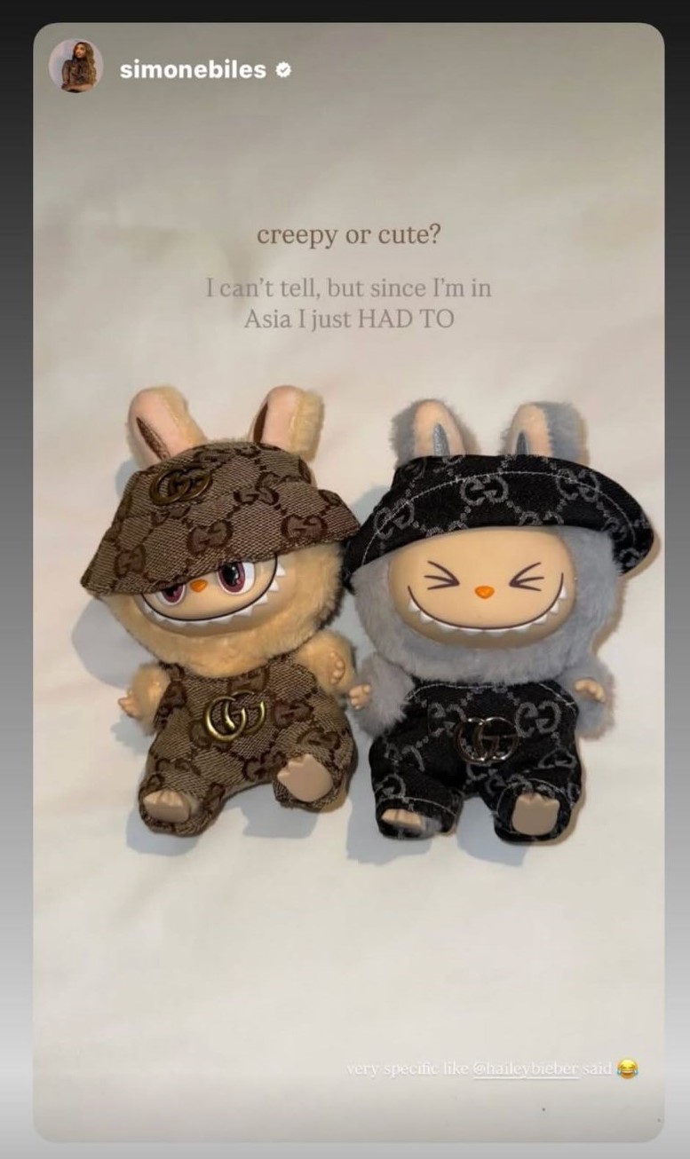 Simone Biles és a Labubu-kérdés