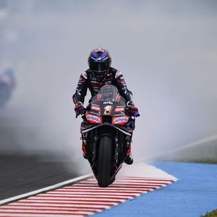 'That's terminal'- Martin's Aprilia goes up in smoke at Balaton Park