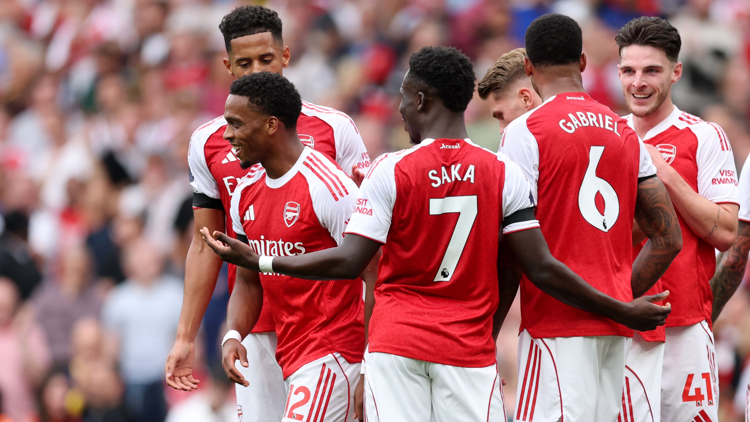 Arsenal 5-0 Leeds United result - Viktor Gyokeres scores twice, but Martin Odegaard and Bukayo Saka go off injured in emphatic win