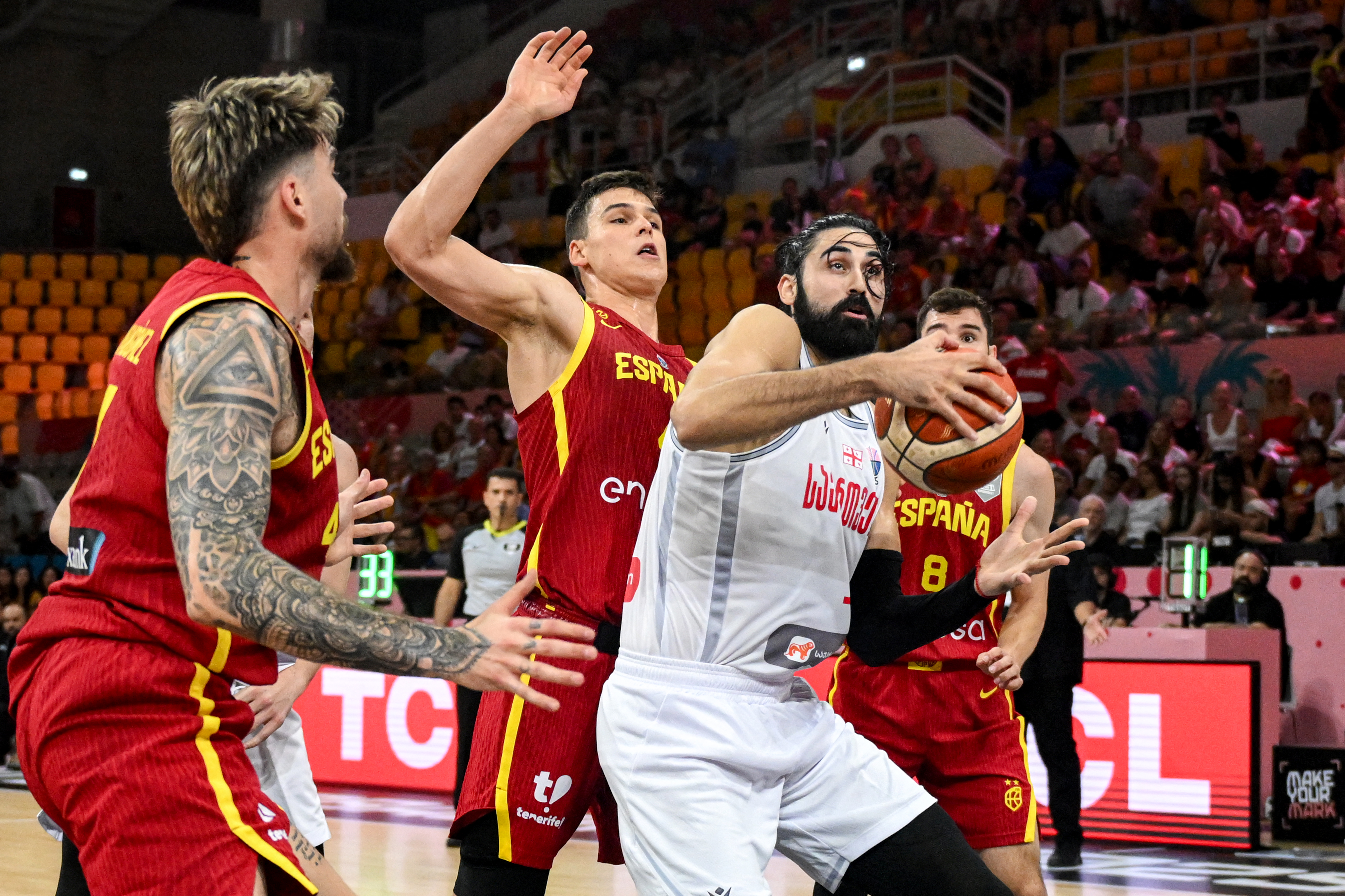 Bitadze en el Georgia-España