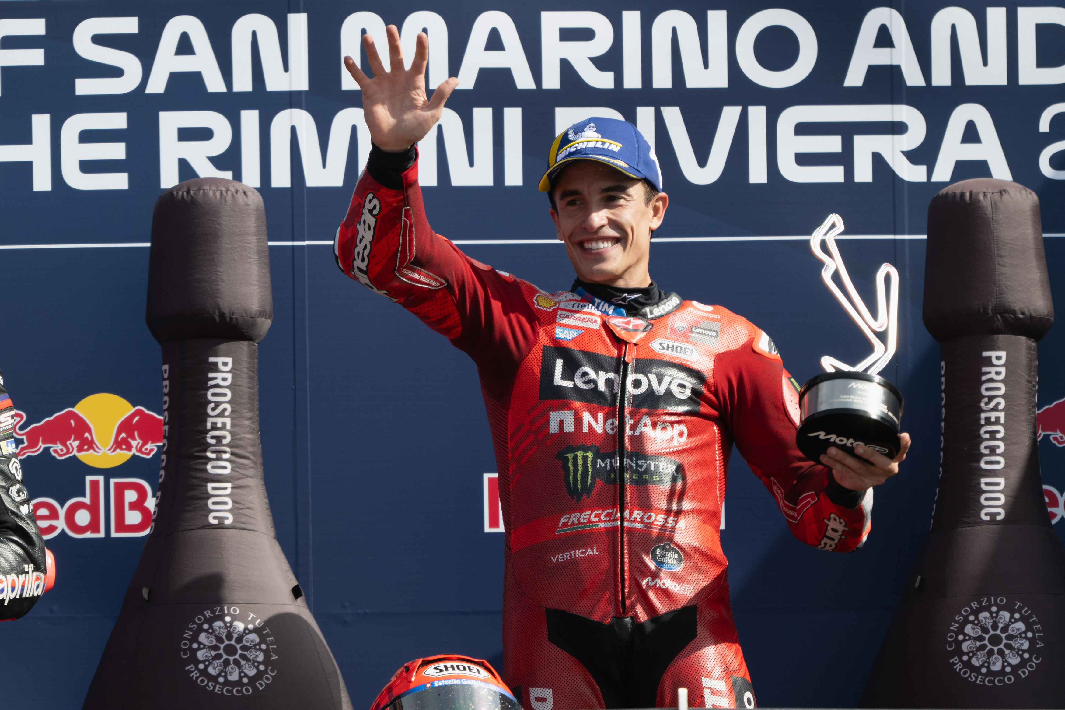 Marc Márquez tras vencer en Misano