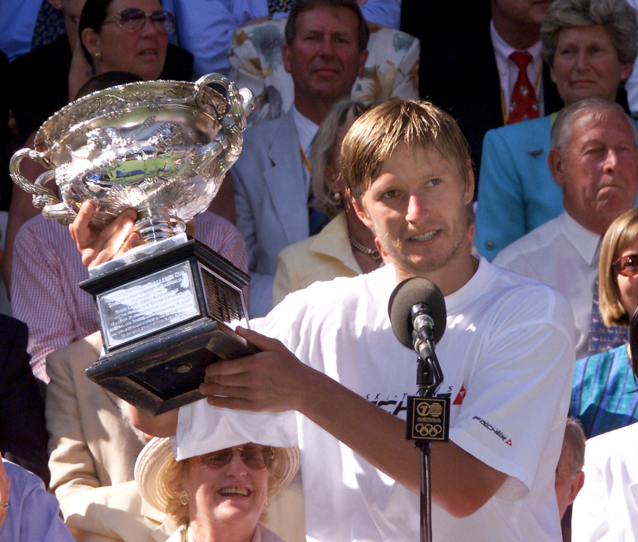 Yevgeny Kafelnikov hat 1999 die Australian Open gewonnen.