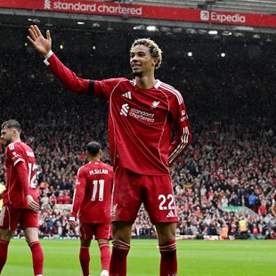 Ekitike doubles Liverpool's lead on Merseyside derby debut with 'brilliant' finish