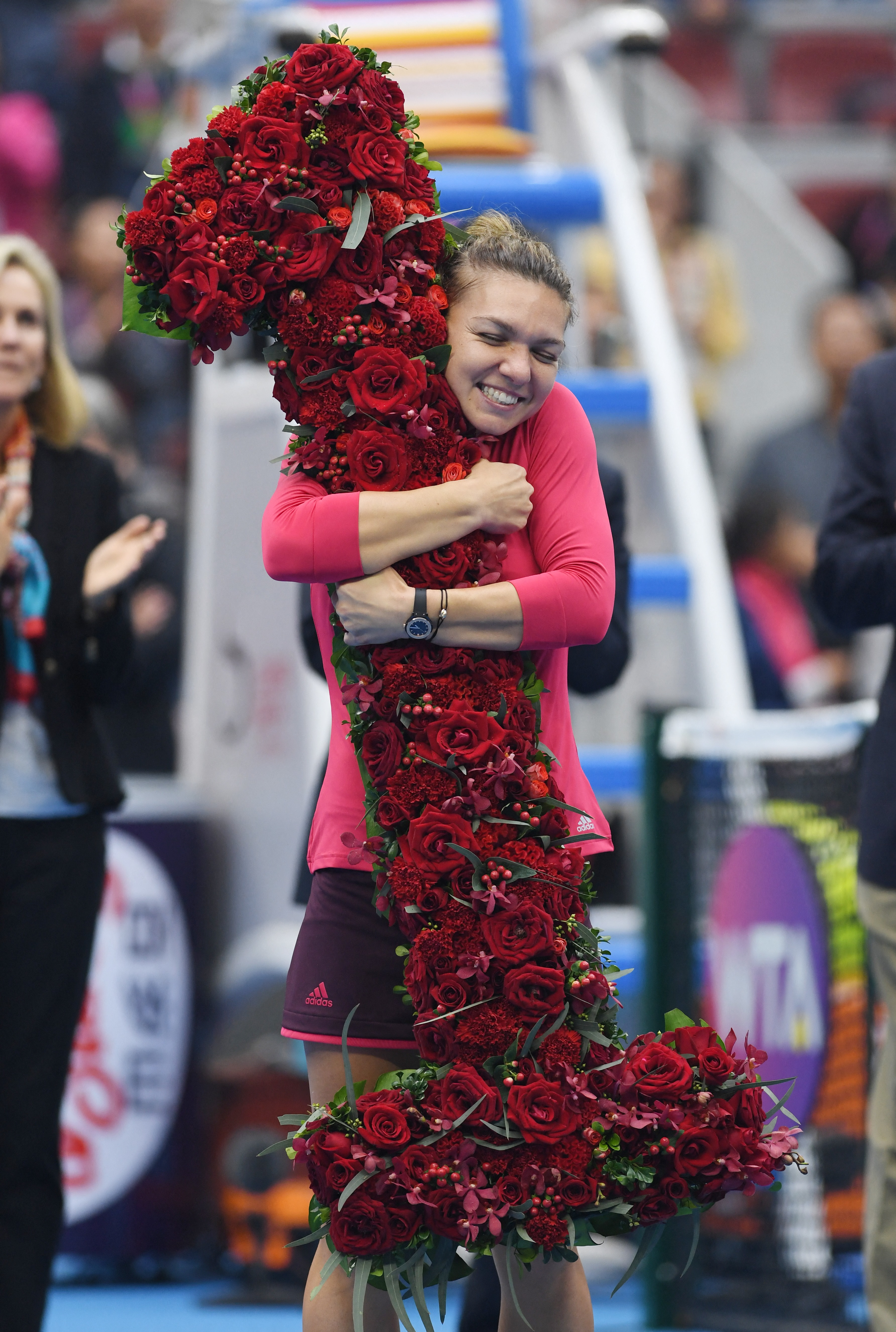 Simona Halep a devenit lider mondial în clasamentul WTA pe 9 octombrie 2017.