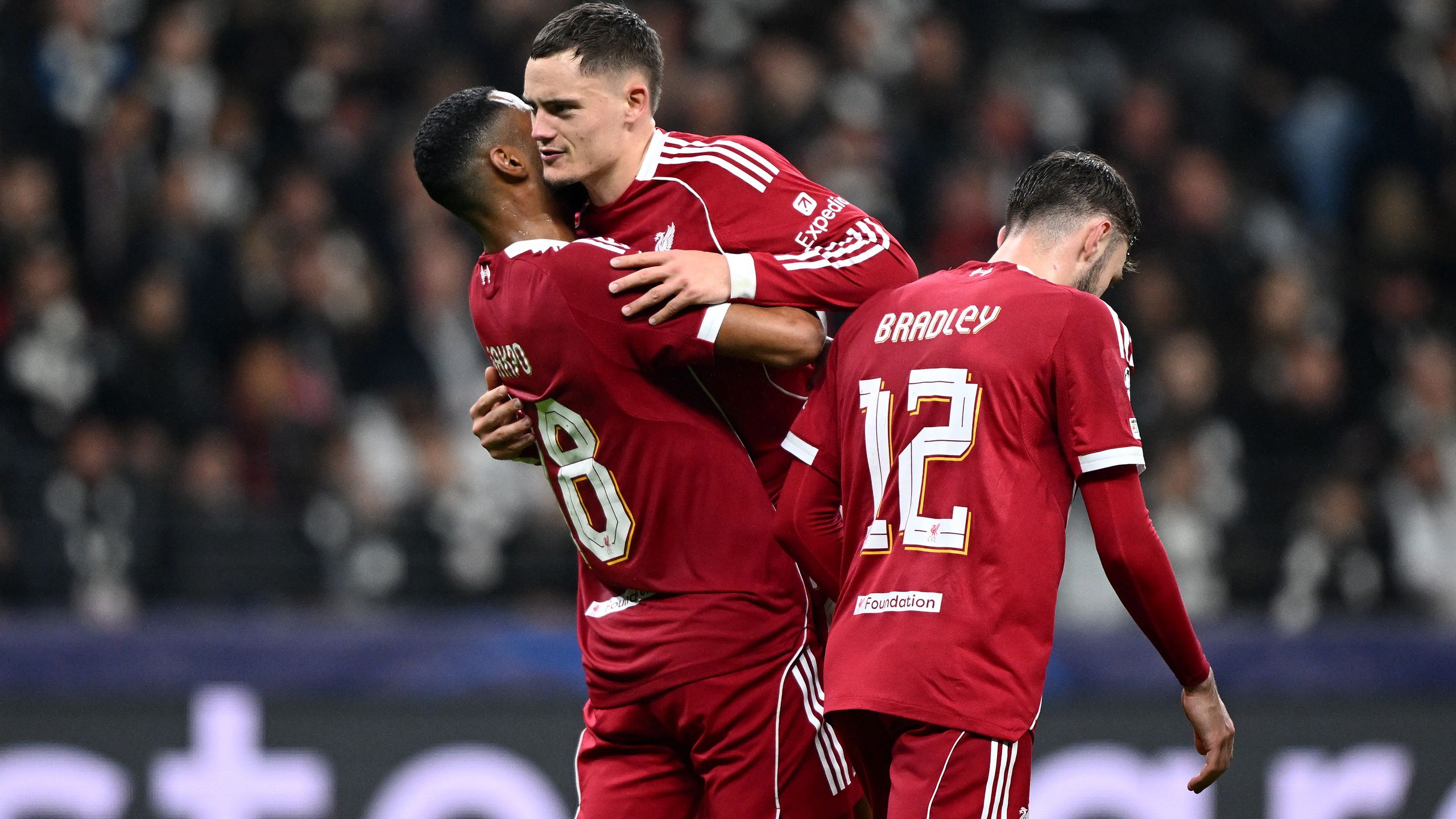 teilnehmer eintracht frankfurt gegen fc liverpool