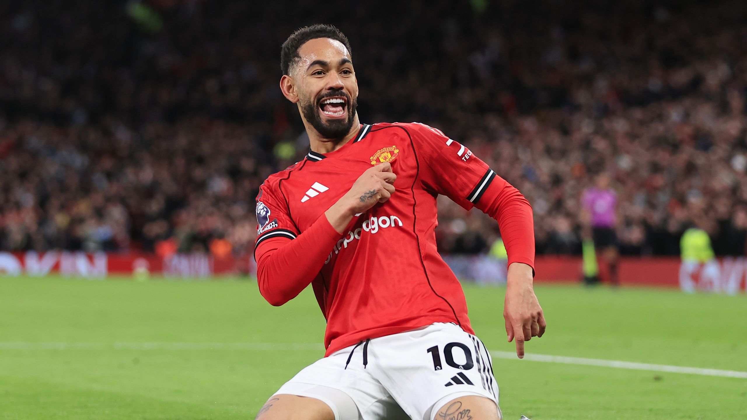 Ruben Amorim says Matheus Cunha was 'struggling' before ending Manchester  United goal drought in win over Brighton - TNT Sports