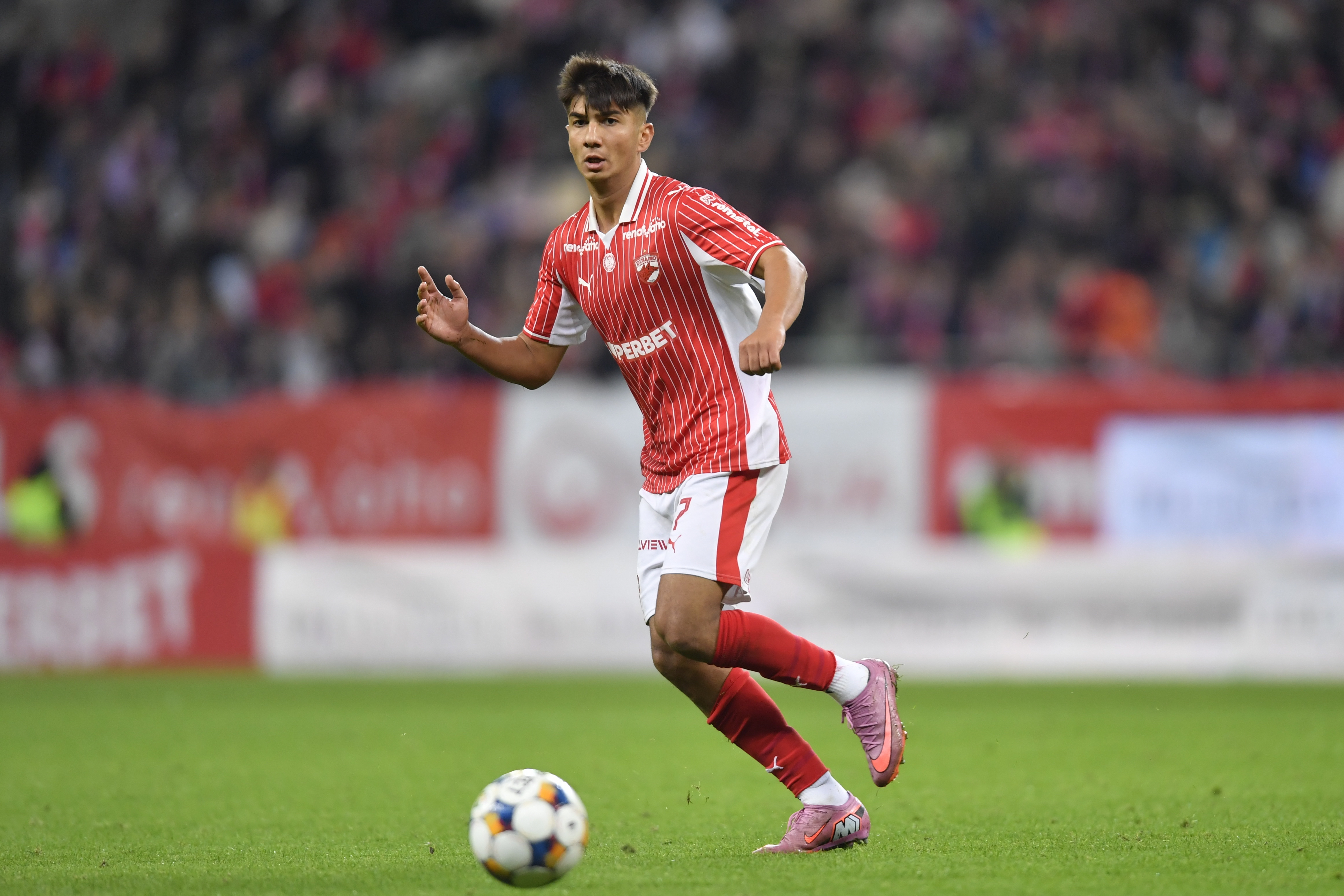 Alexandru Musi în tricoul lui Dinamo.