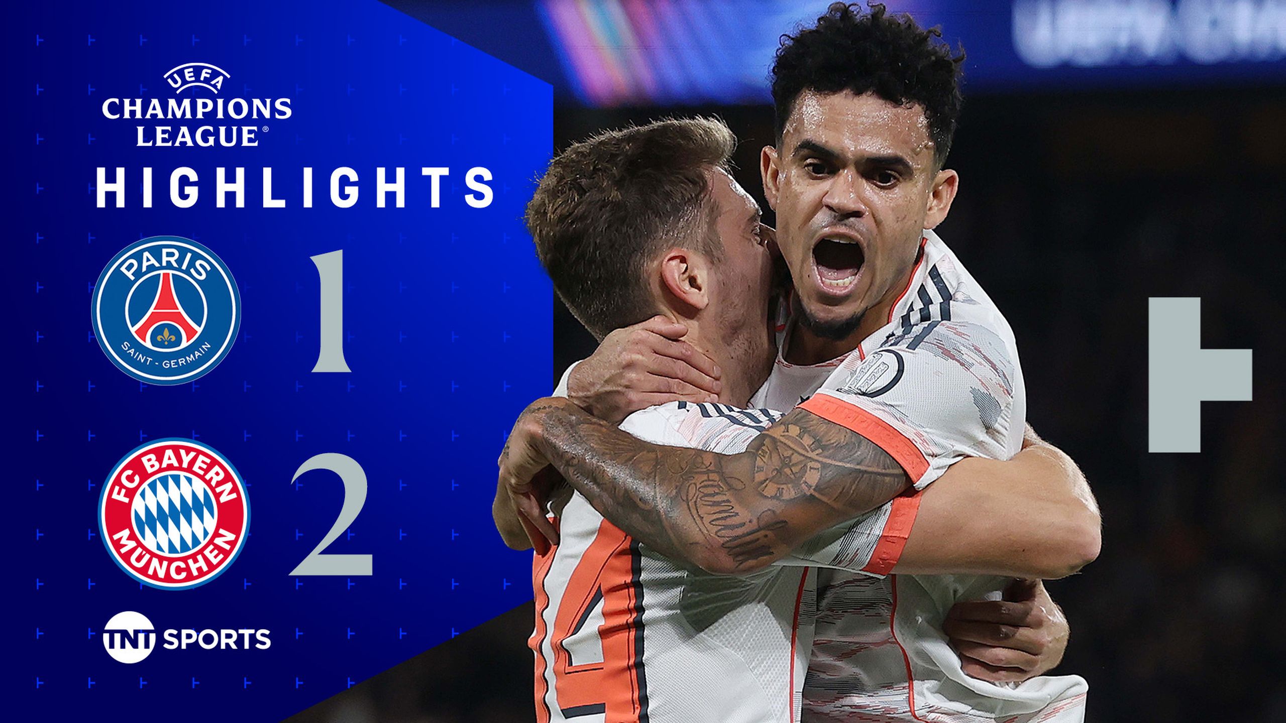 Bayern Munich Edge PSG 2–1 in Thriller at Parc des Princes