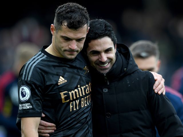 Image for Arteta says Xhaka made me a better coach