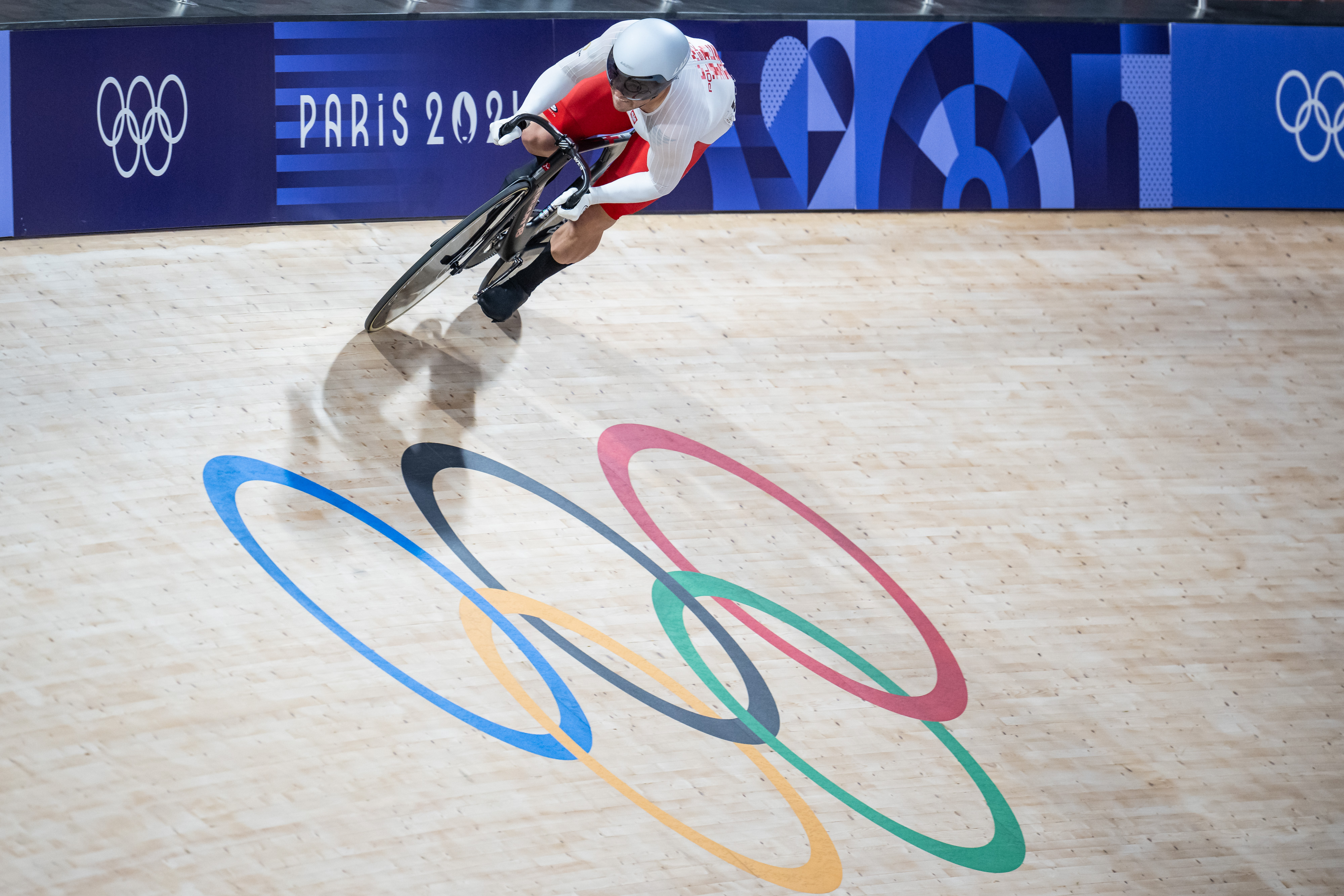 Mateusz Rudyk na olimpijskim torze
