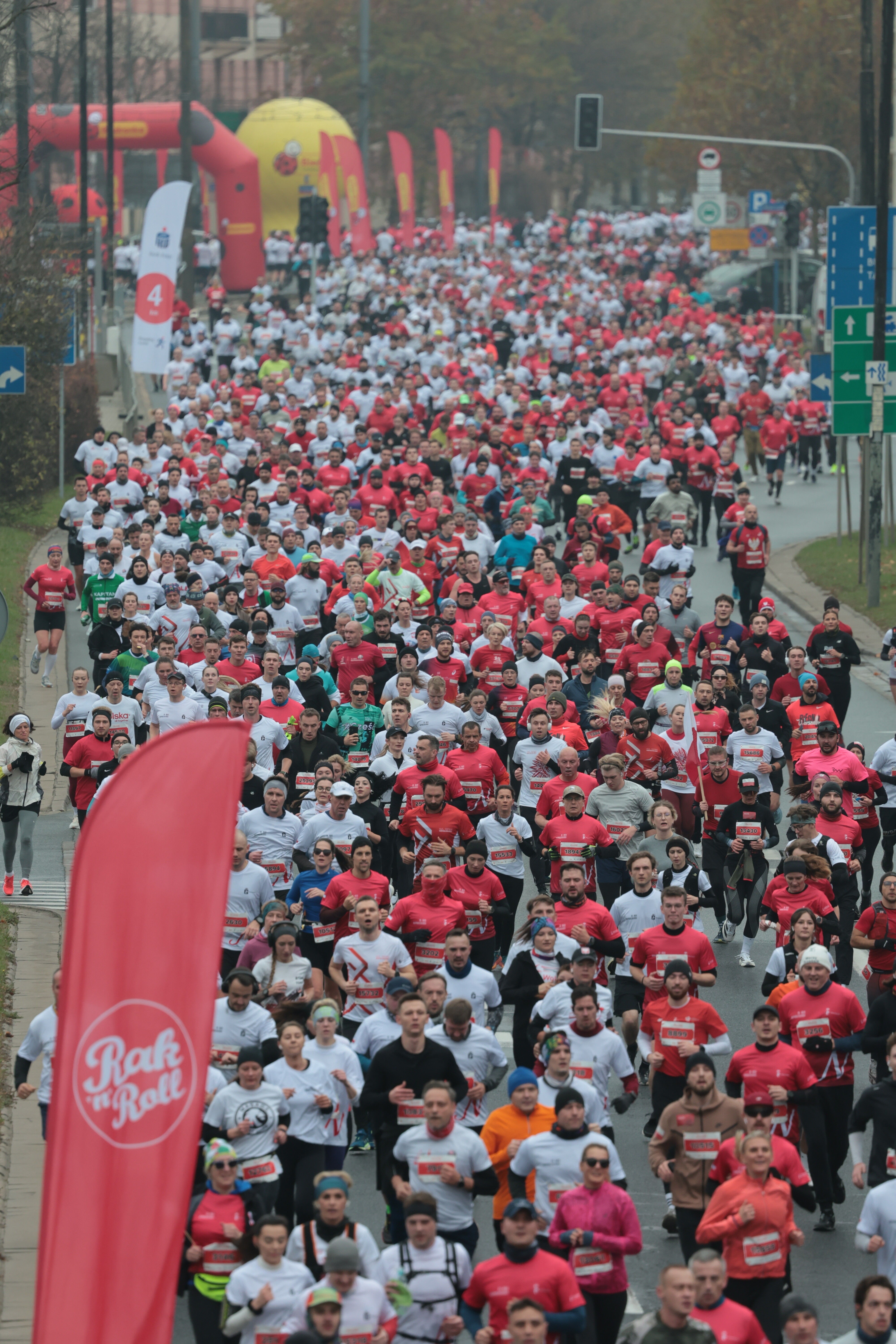 35. Bieg Niepodległości na ulicach Warszawy 