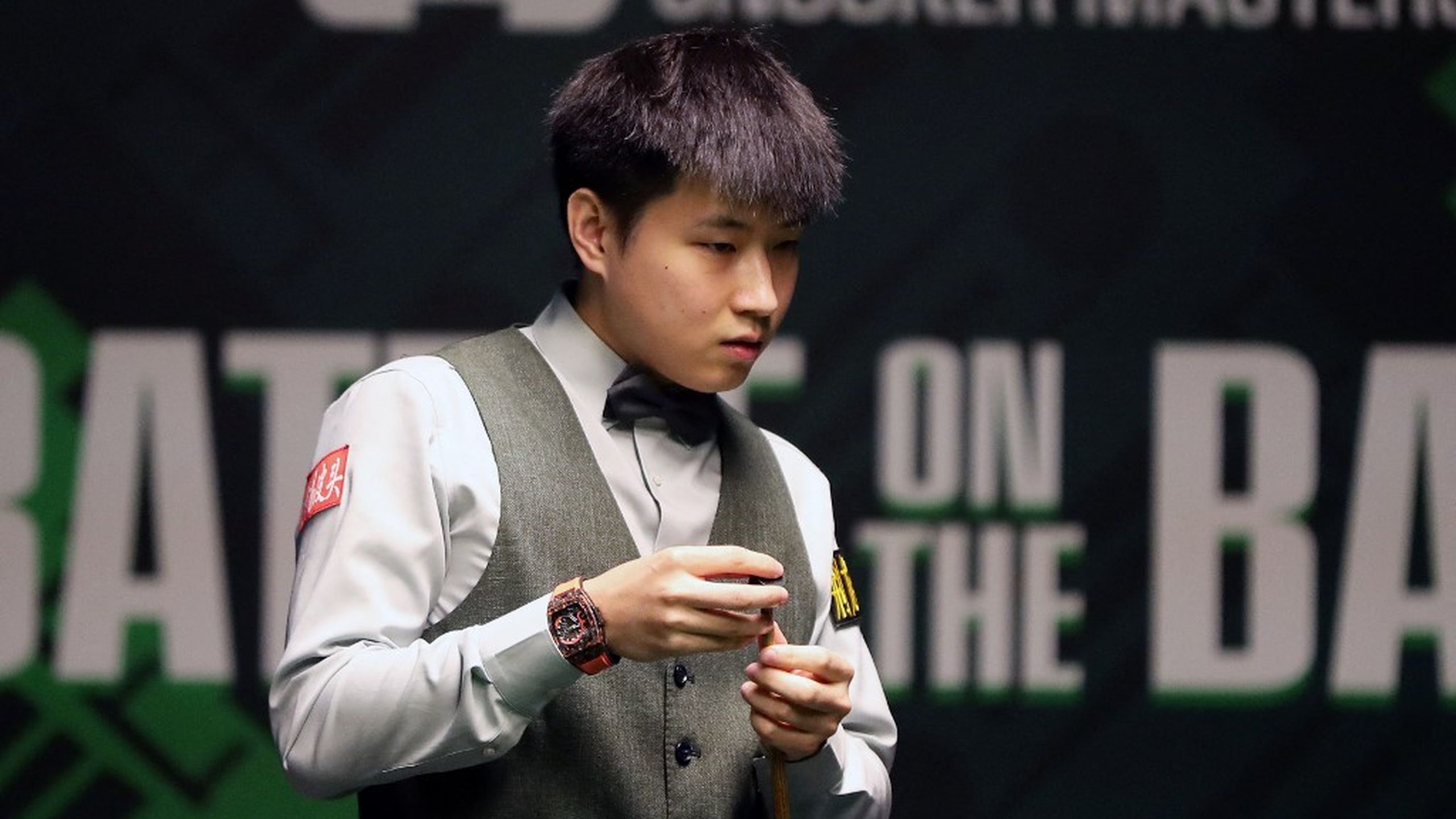 Image for UK Championship snooker LIVE – Zhao Xintong trails Zhang Anda with John Higgins v Shaun Murphy this evening