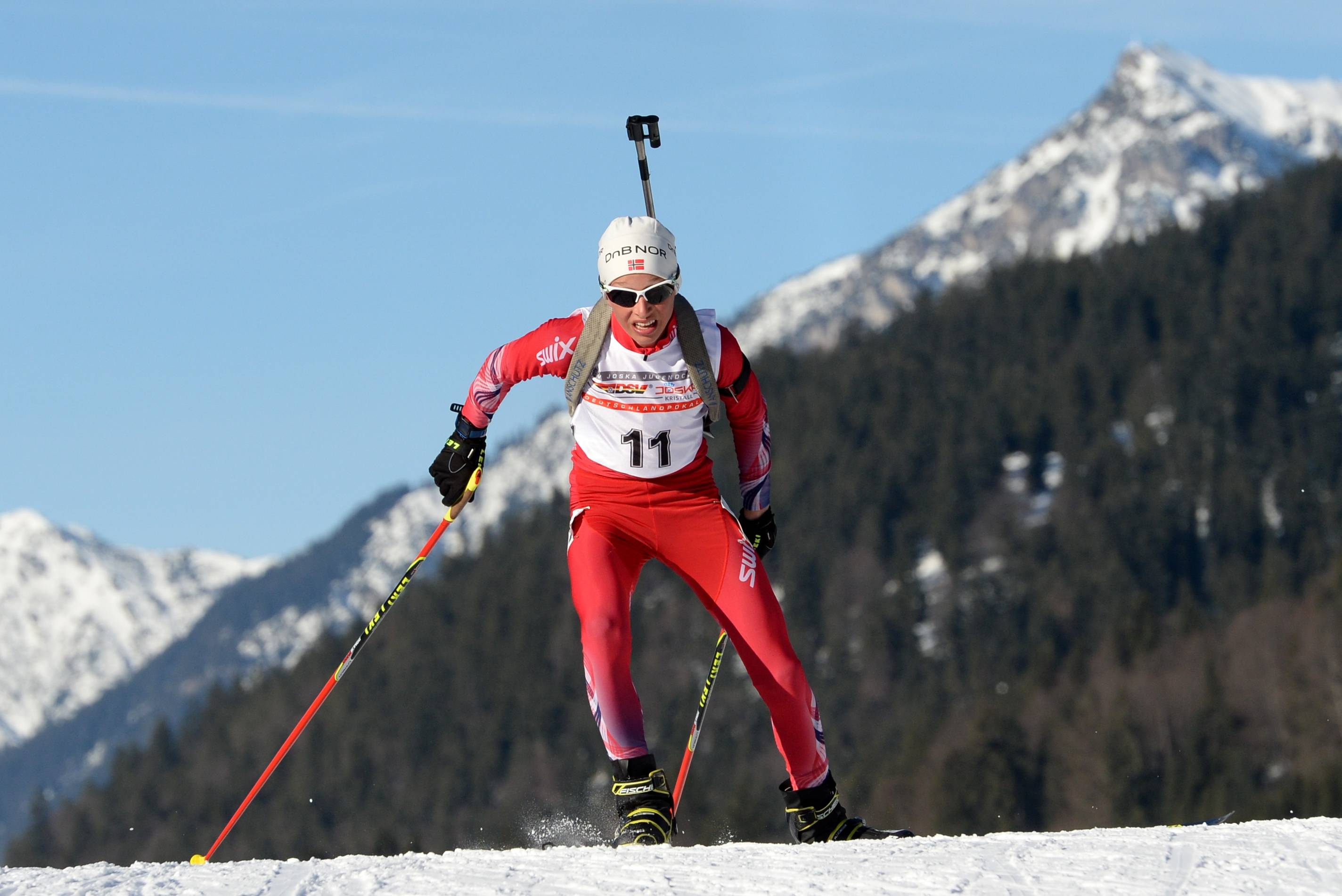 Florian Lipowitz wurde auch im Biathlon eine gute Karriere vorhergesagt